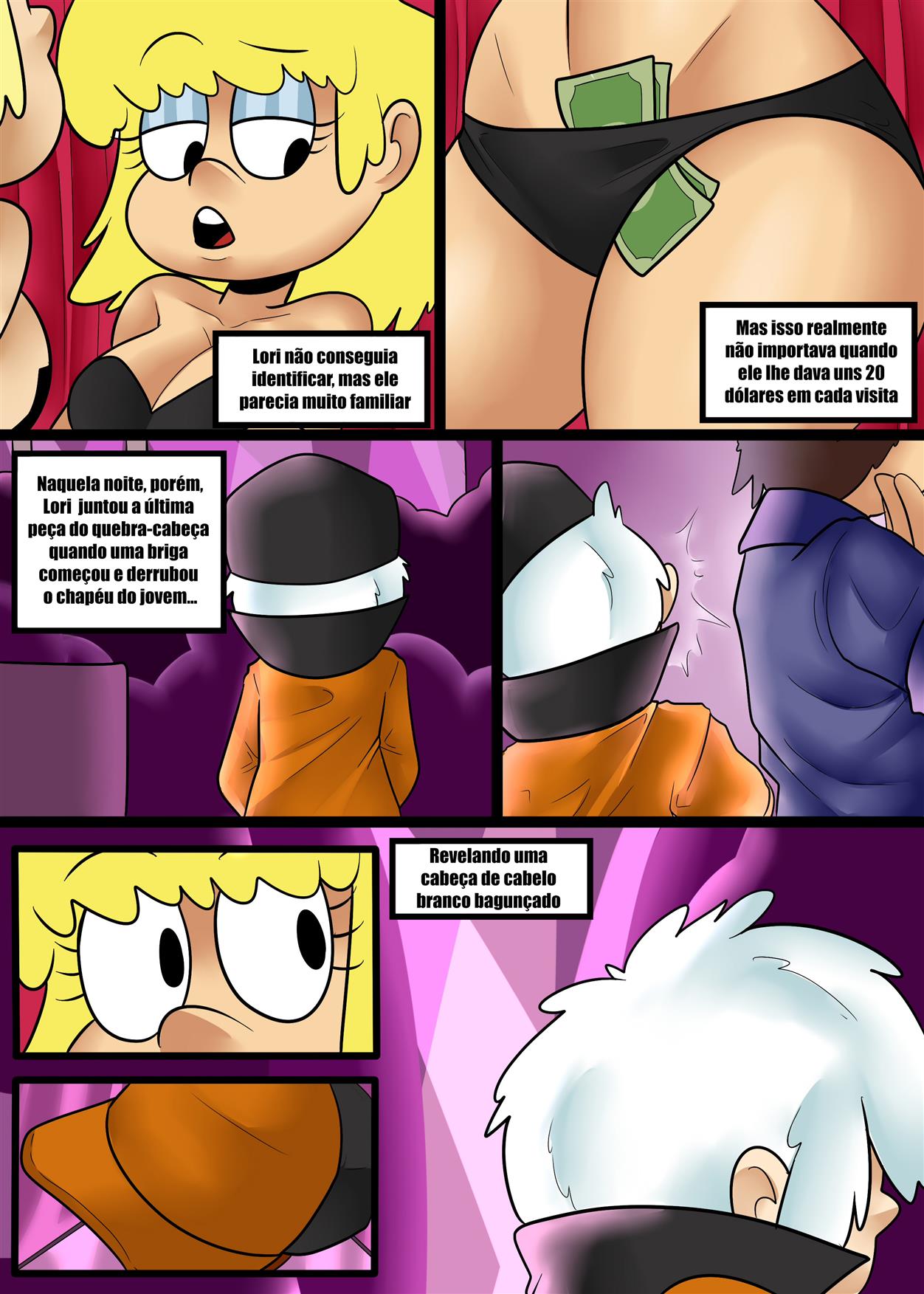 As Irmãs Loud no Clube de Strip - Página 6