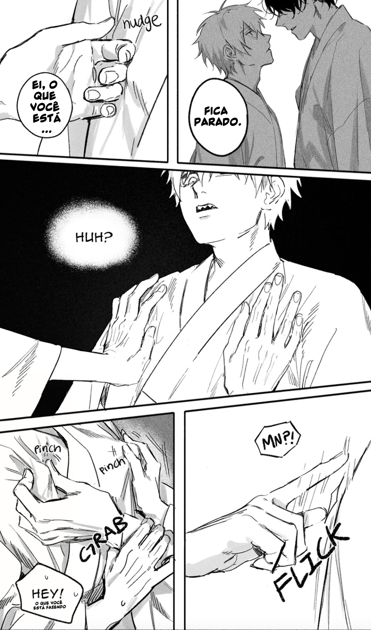 Chainsaw Man Hentai Gay: Hirofumi x Denji - Página 60