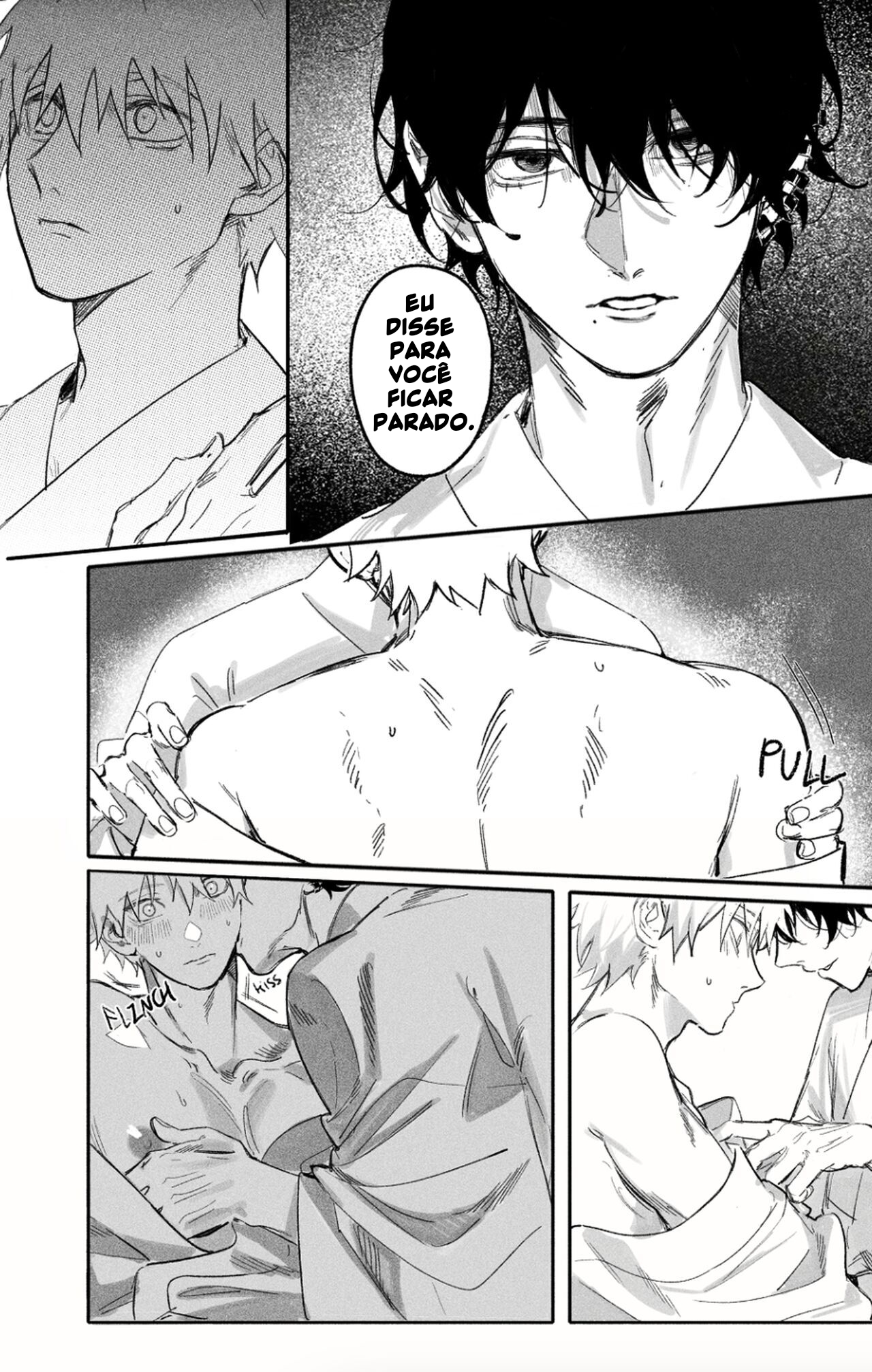 Chainsaw Man Hentai Gay: Hirofumi x Denji - Página 61