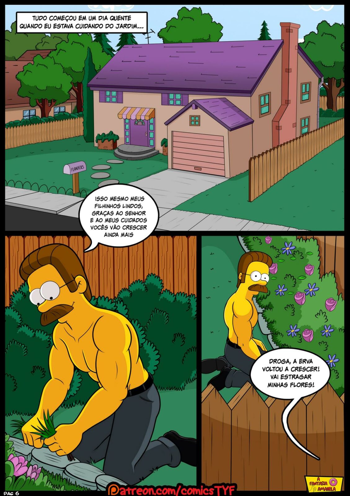 Os Simpsons Porno: A Fantasia Amarela - Página 7