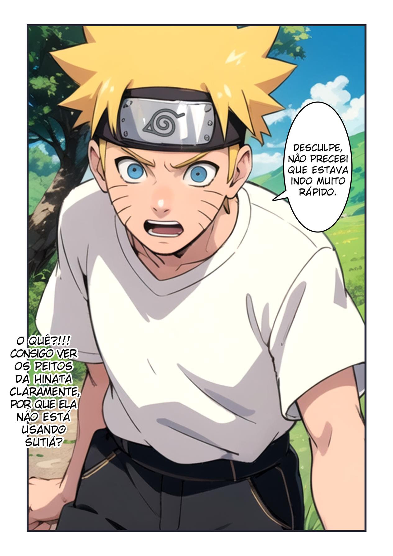 Fodendo a Hinata na Casa Abandonada - Página 7