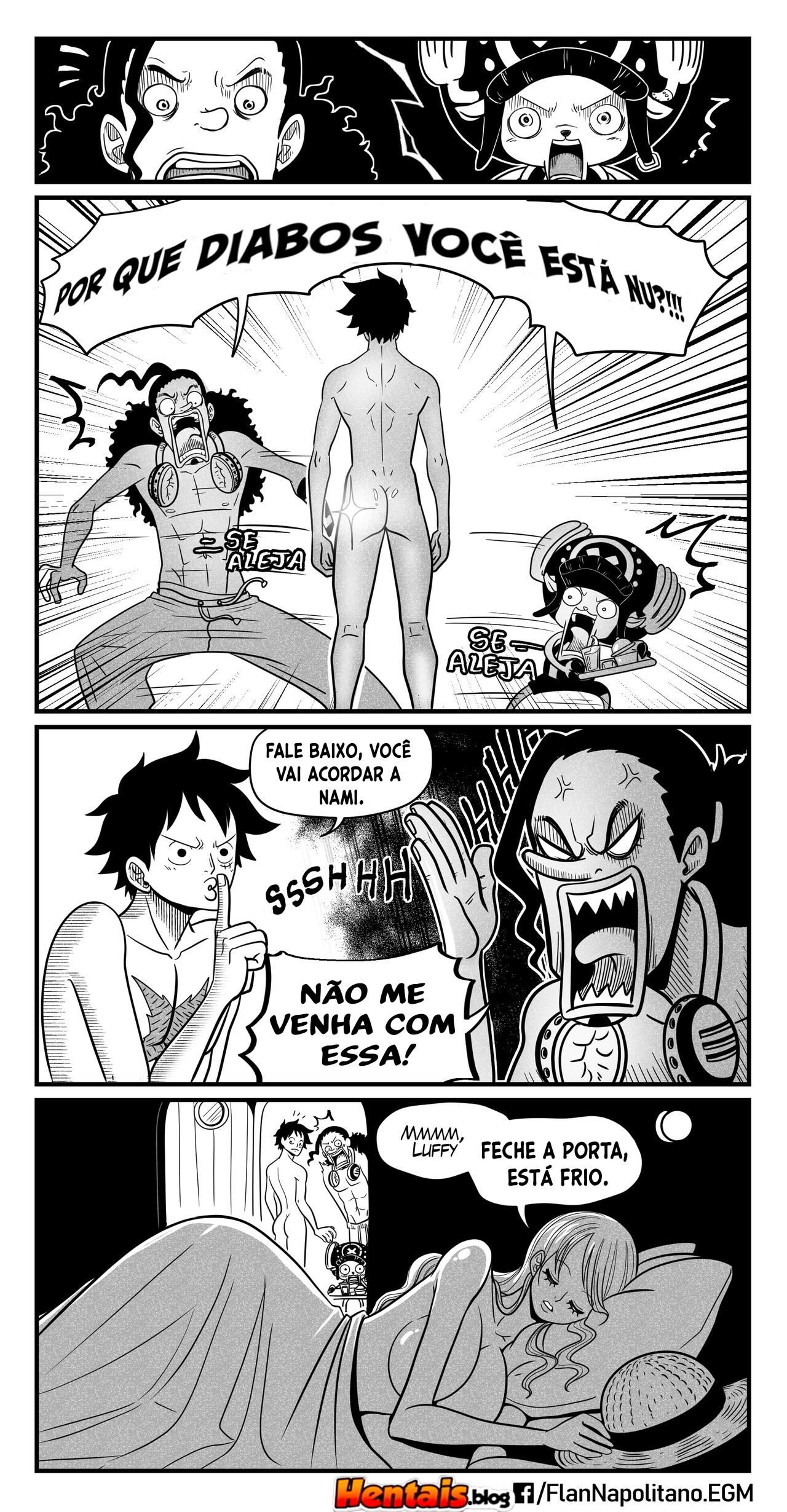 One Piece HQ Hentai: Flan Napolitan Cap.04 - Página 7
