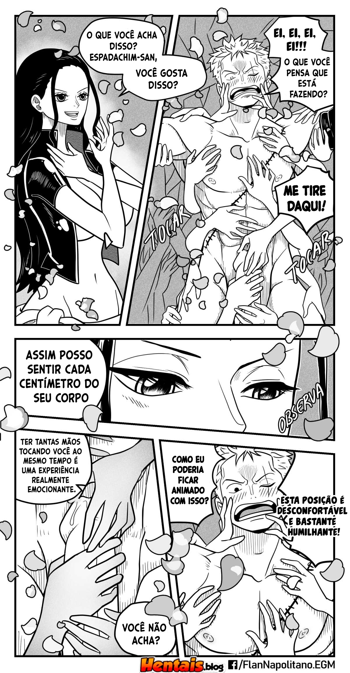 One Piece HQ Hentai: Flan Napolitan Cap.03 - Página 7