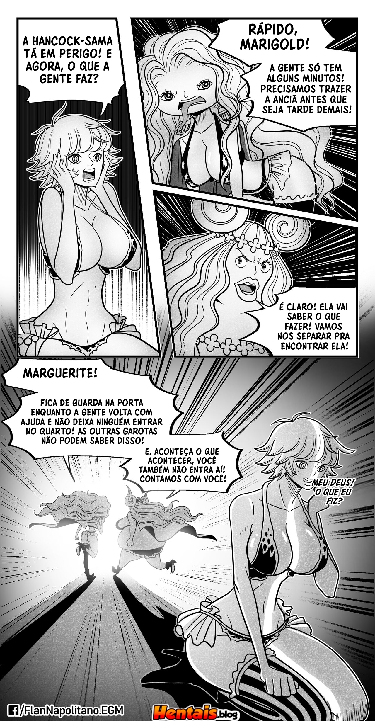 One Piece Porno: Especial Hancock x Luffy VL.02 - Página 7