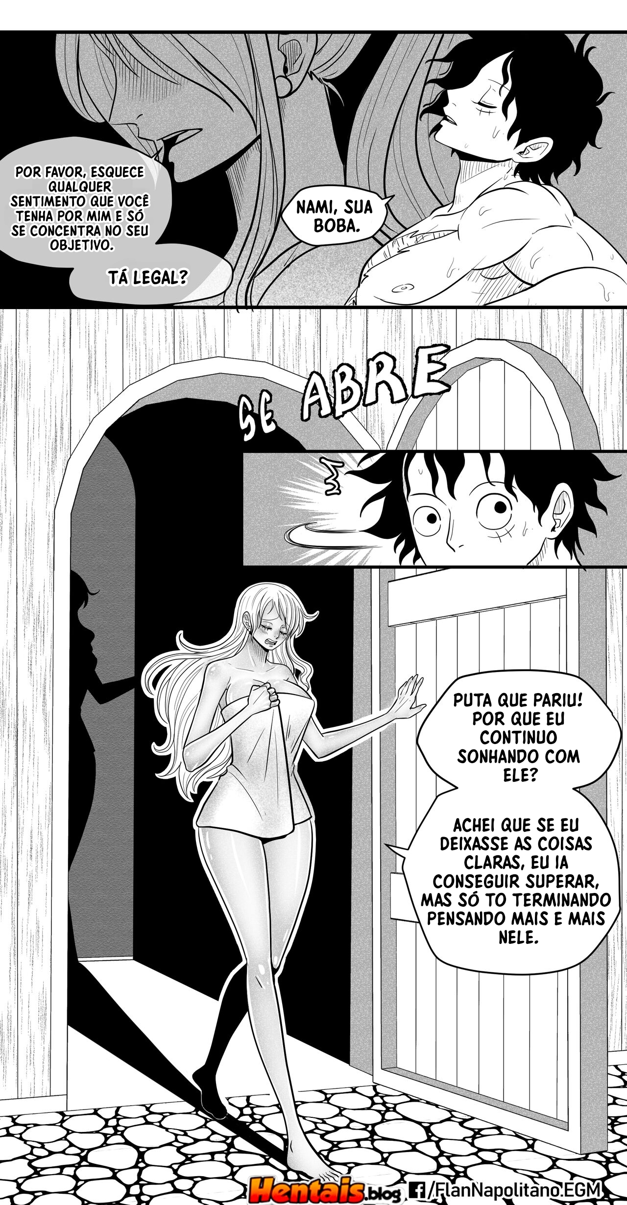 One Piece HQ Hentai: Flan Napolitan Cap.07 - Página 7