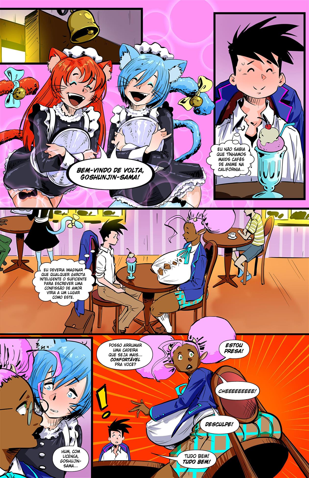 Academia das Garotas Monstro 3 - Página 7