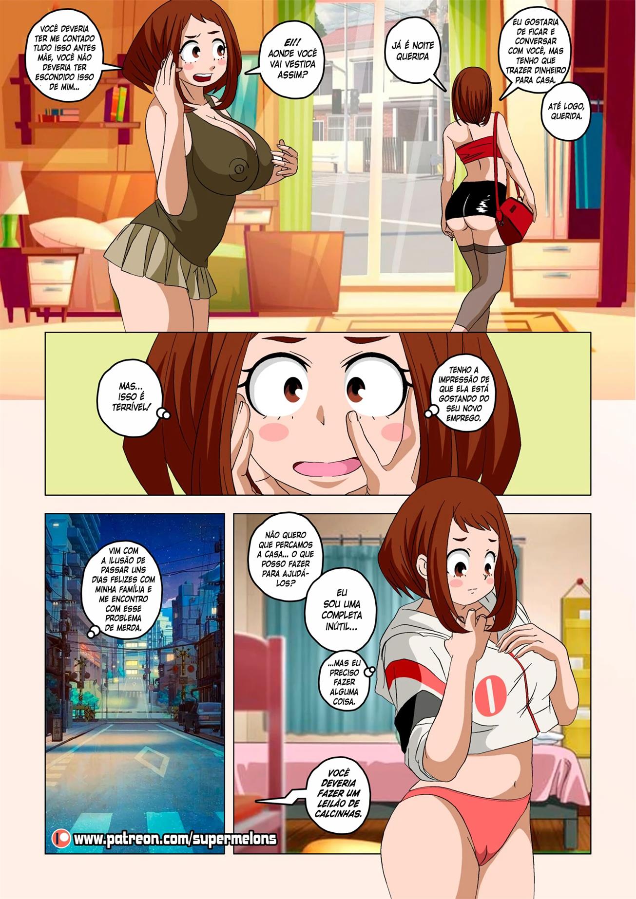 Ochako volta para casa - Página 7