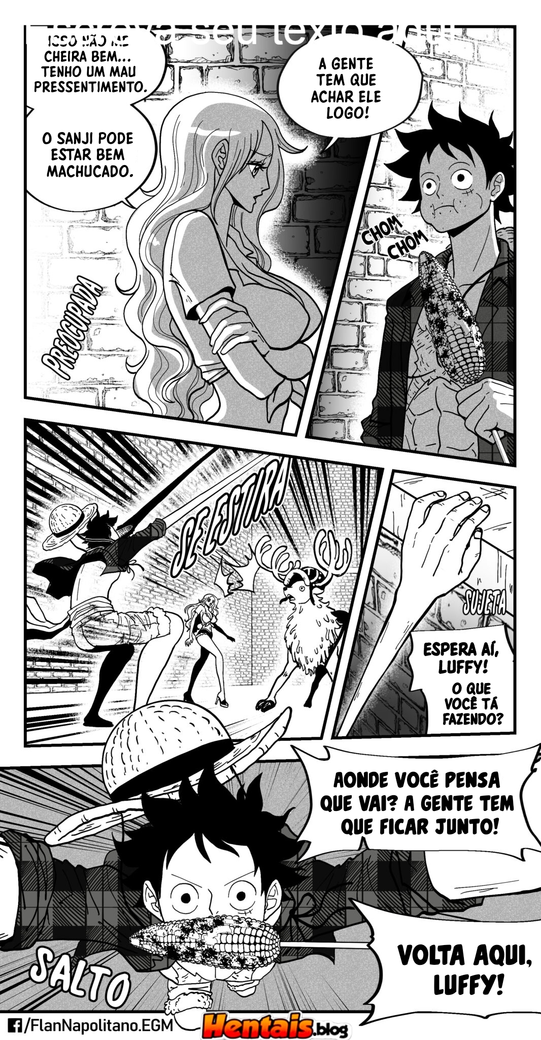 One Piece HQ Hentai: Flan Napolitan Cap.10 - Página 7