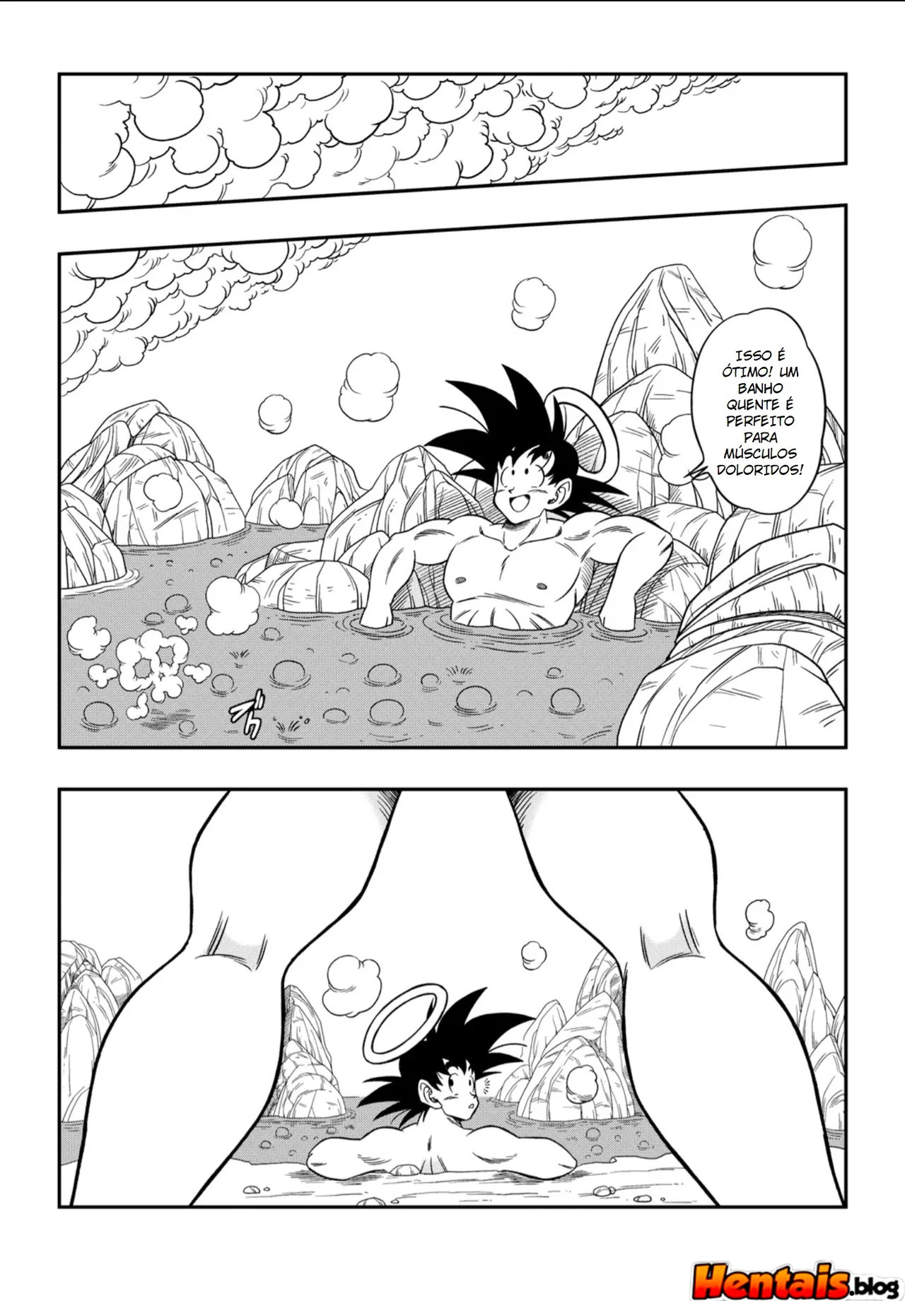 Dragon Ball z: A Hospitalidade da Princesa Serpente - Página 7