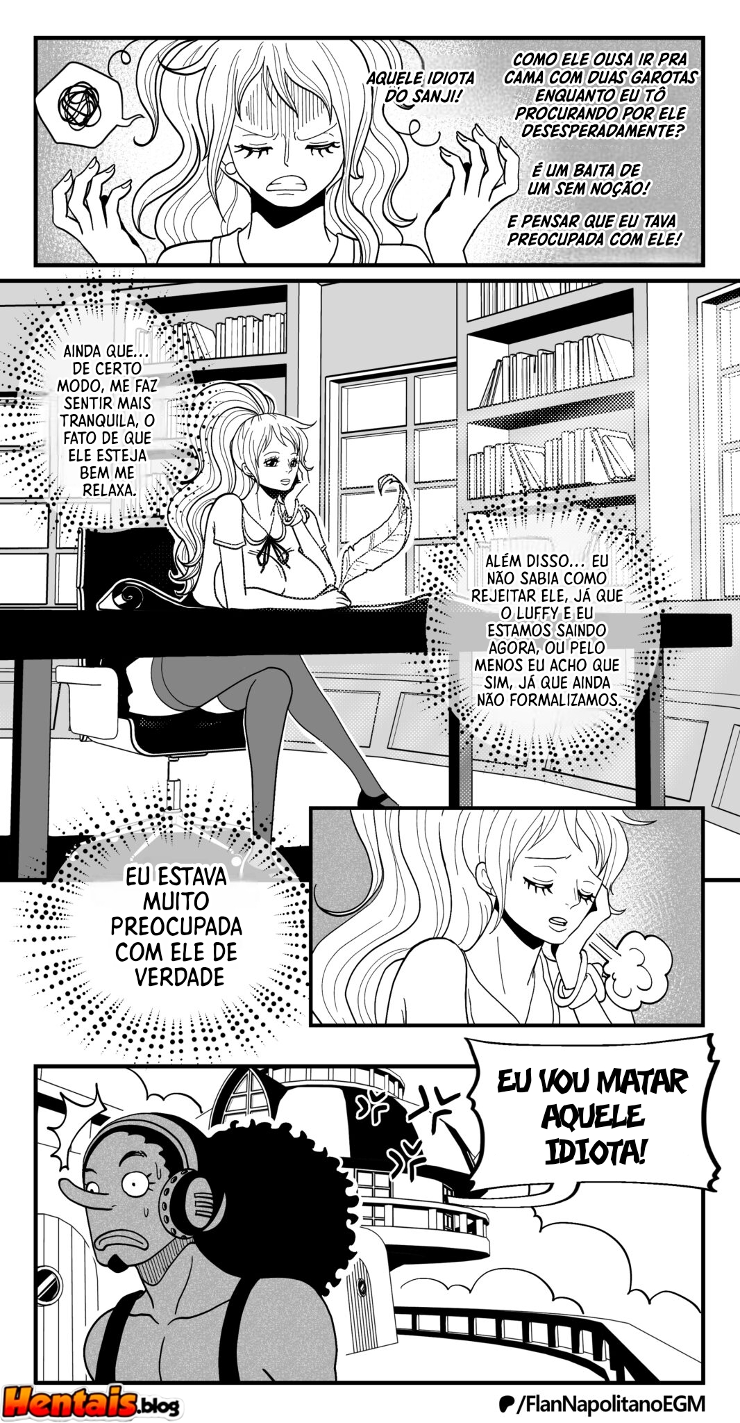 One Piece HQ Hentai: Flan Napolitan Cap.11 - Página 7