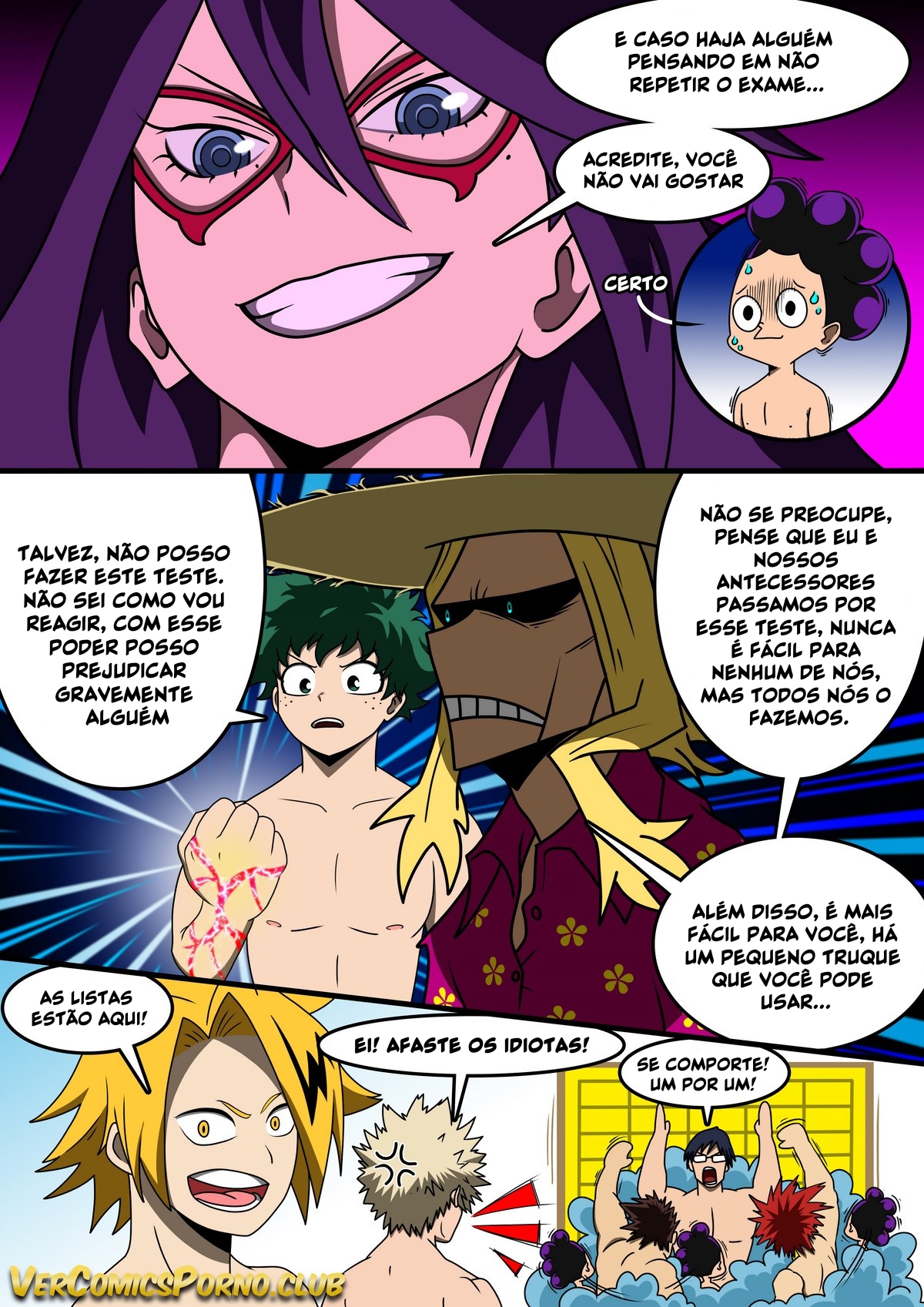Boku No Hero HQ De Sexo: Escola de Verão VL.1 - Página 7