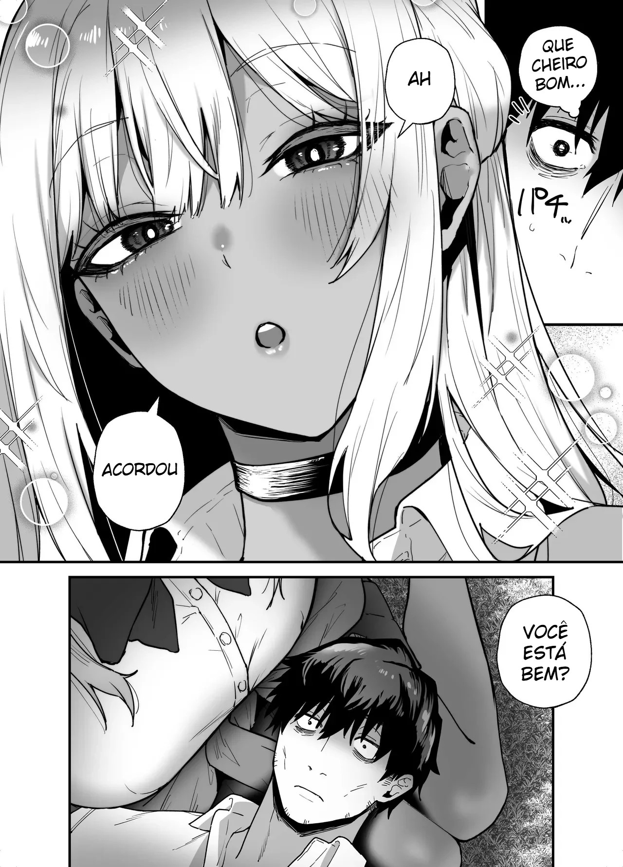 Retribuição da Gyaru: O Trabalhador Que Salvou Uma Gyaru Peituda de Um Rebelde E Acabou Tendo Um Romance Puro Com Ela - Página 7