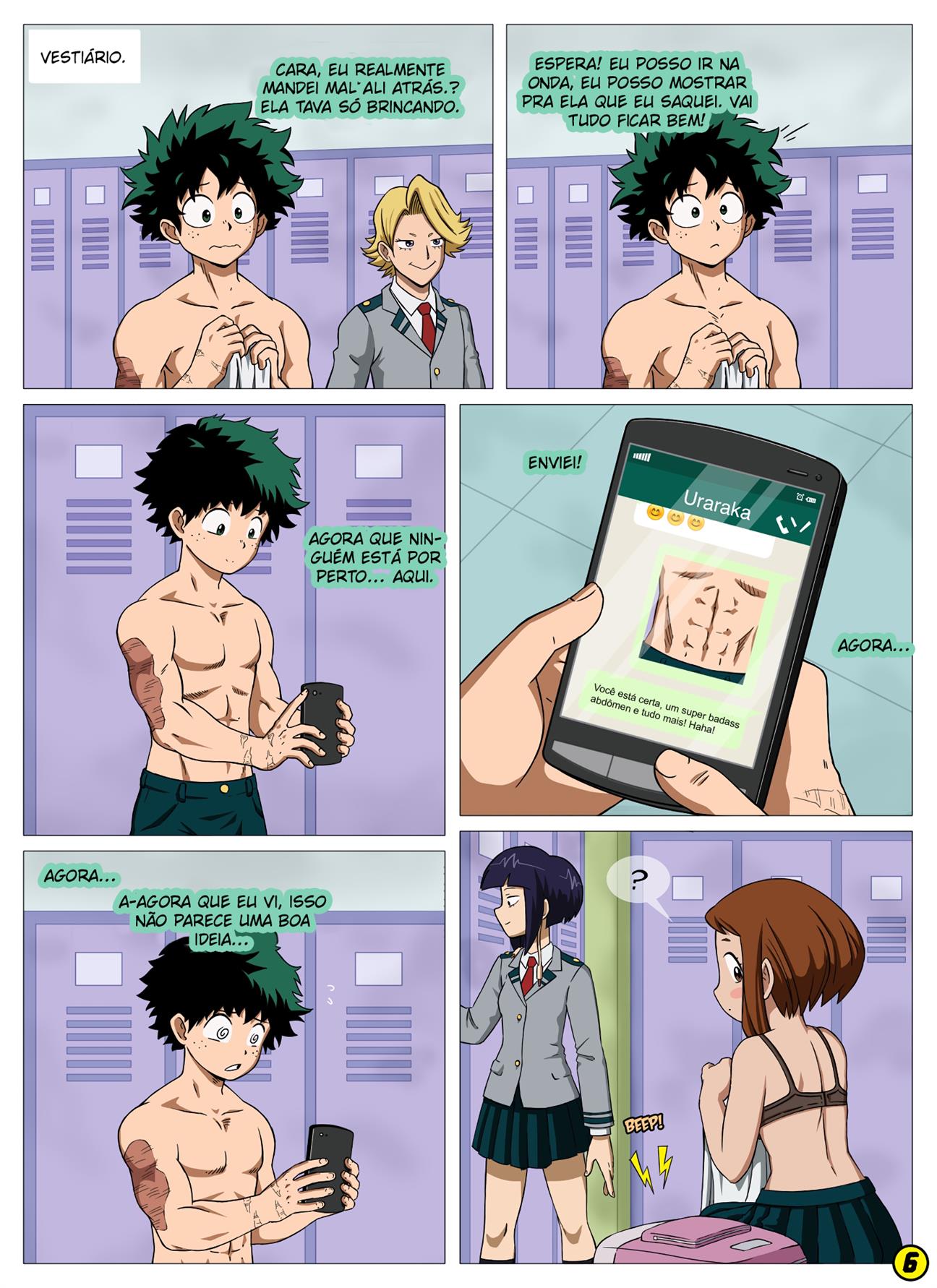 Websexo com Uraraka - Página 7