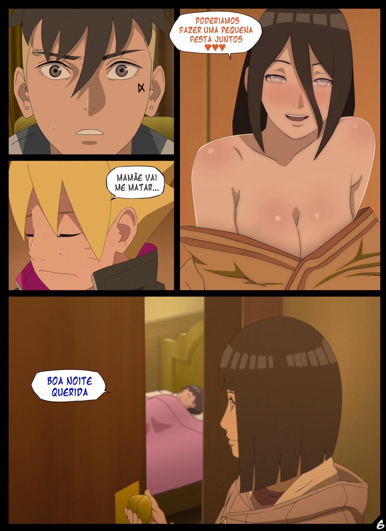 Festa sexual de ano novo dos Hyuga - Página 7