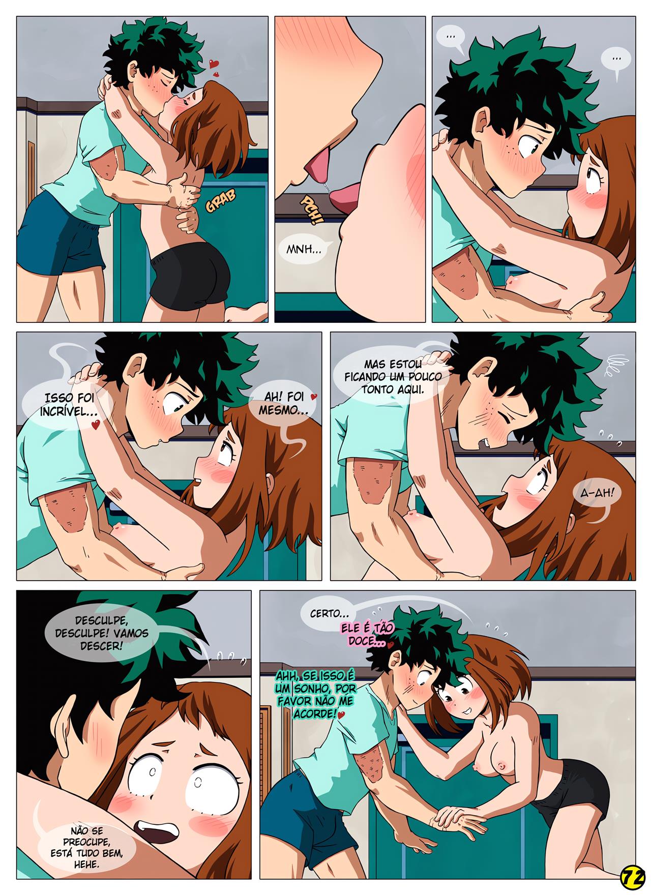 Websexo com Uraraka - Página 73