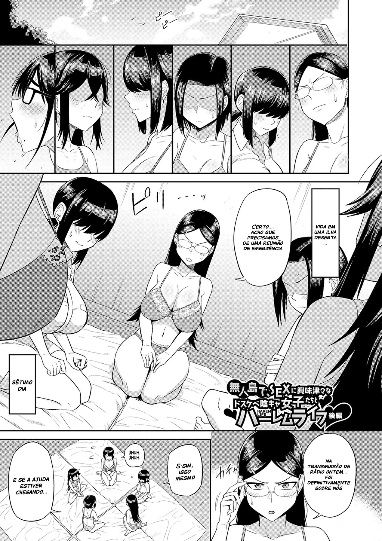 Vida de Harem Em Uma Ilha Cheia De Mulheres - Página 74