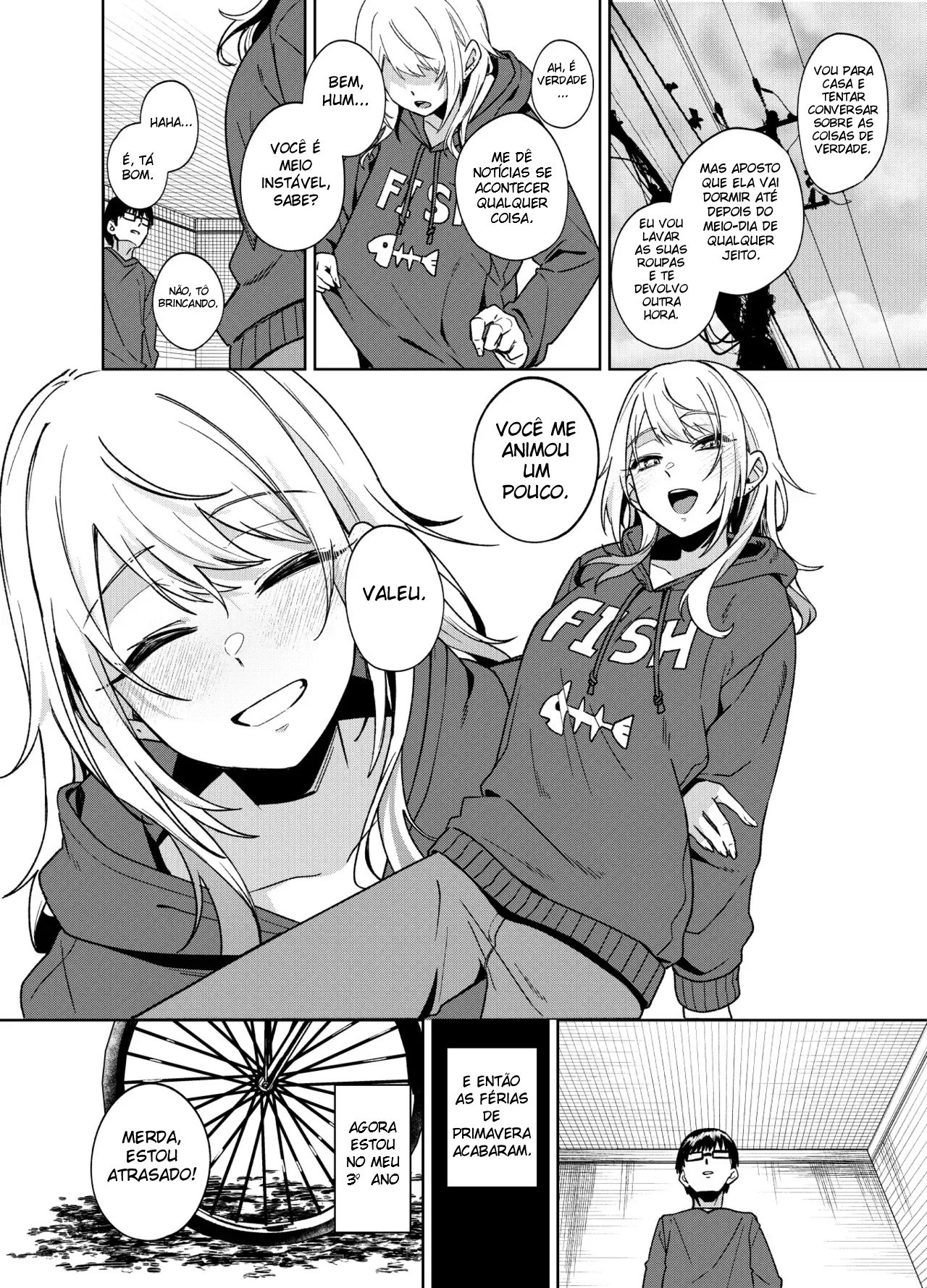 A Gyaru Desocupada Não Gosta Muito de Mim - Página 75