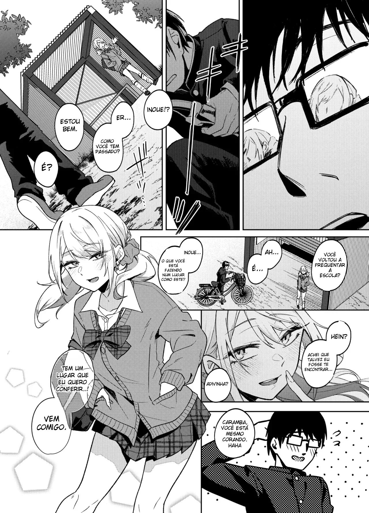 A Gyaru Desocupada Não Gosta Muito de Mim - Página 77