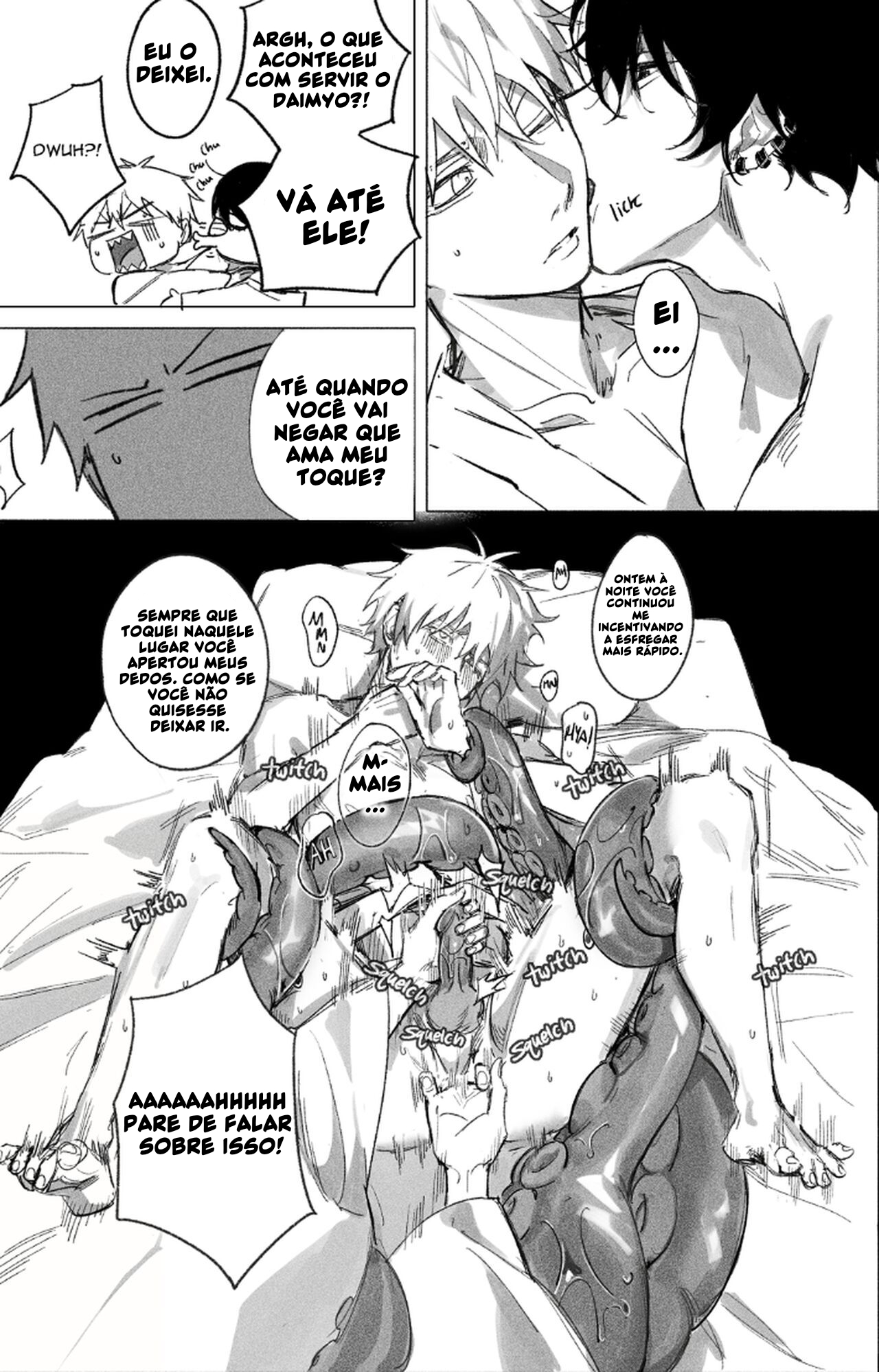 Chainsaw Man Hentai Gay: Hirofumi x Denji - Página 78