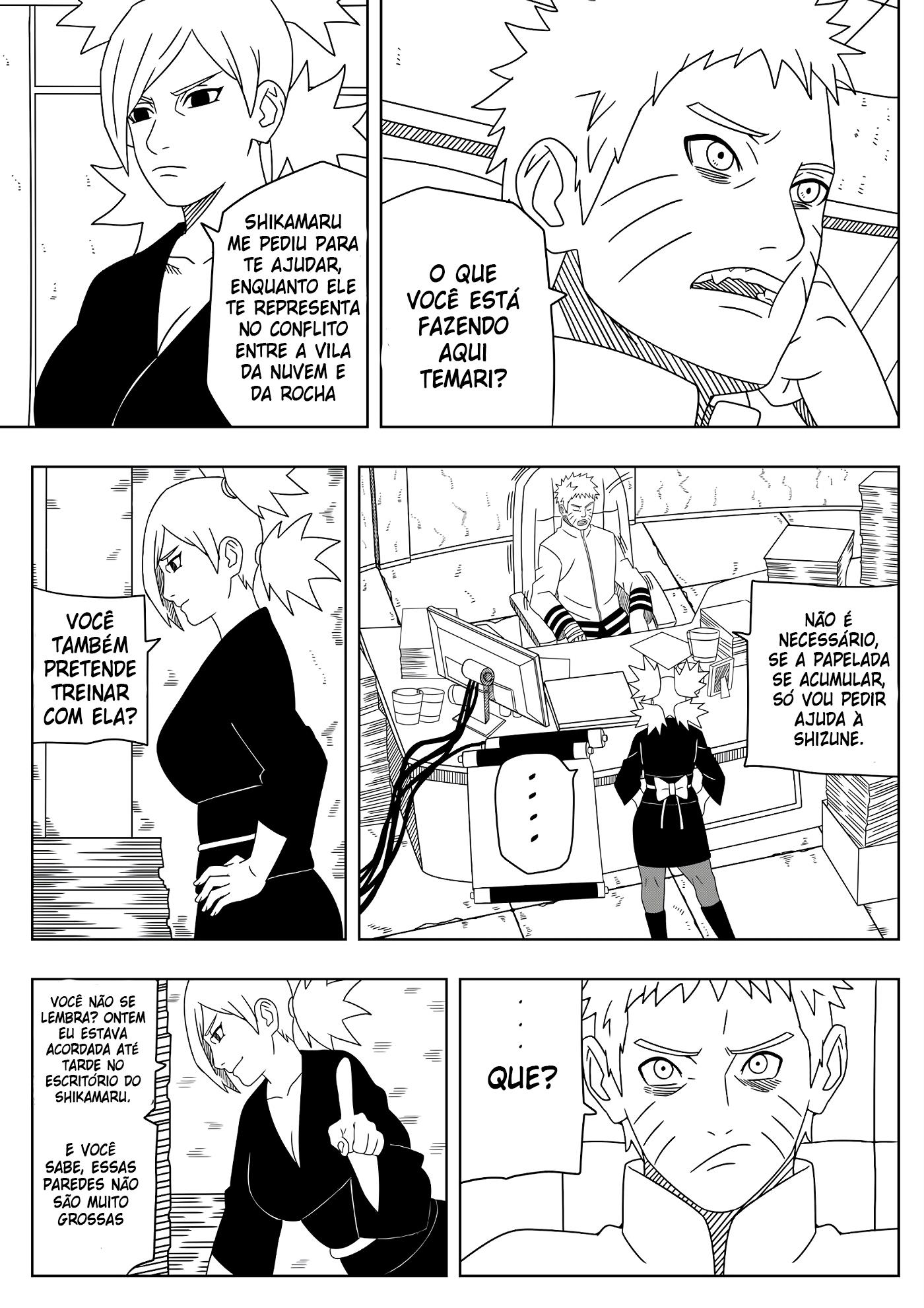 Boruto Porno: O Desejos Obscuros de Hanabi - Página 8