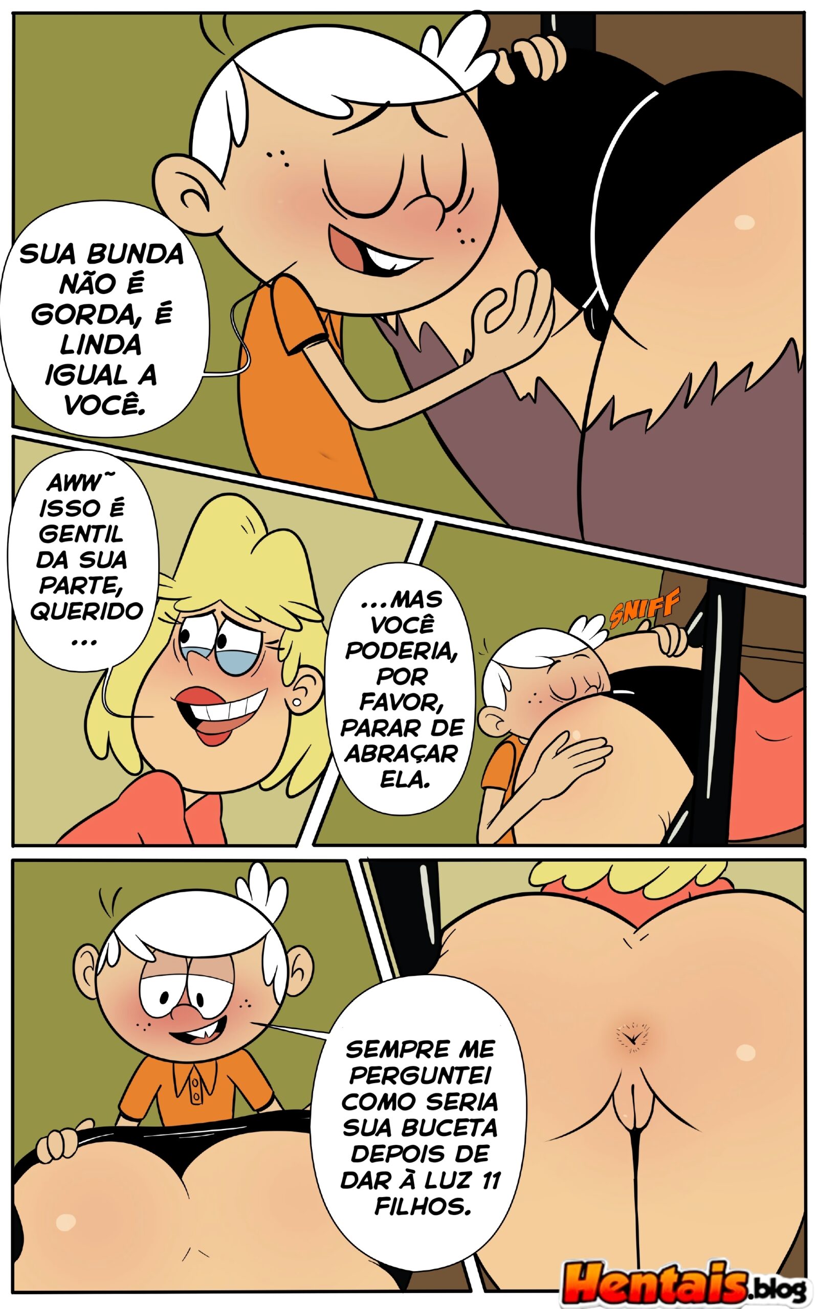The Loud House Erótico: Rita Em Uma Enrascada - Página 8
