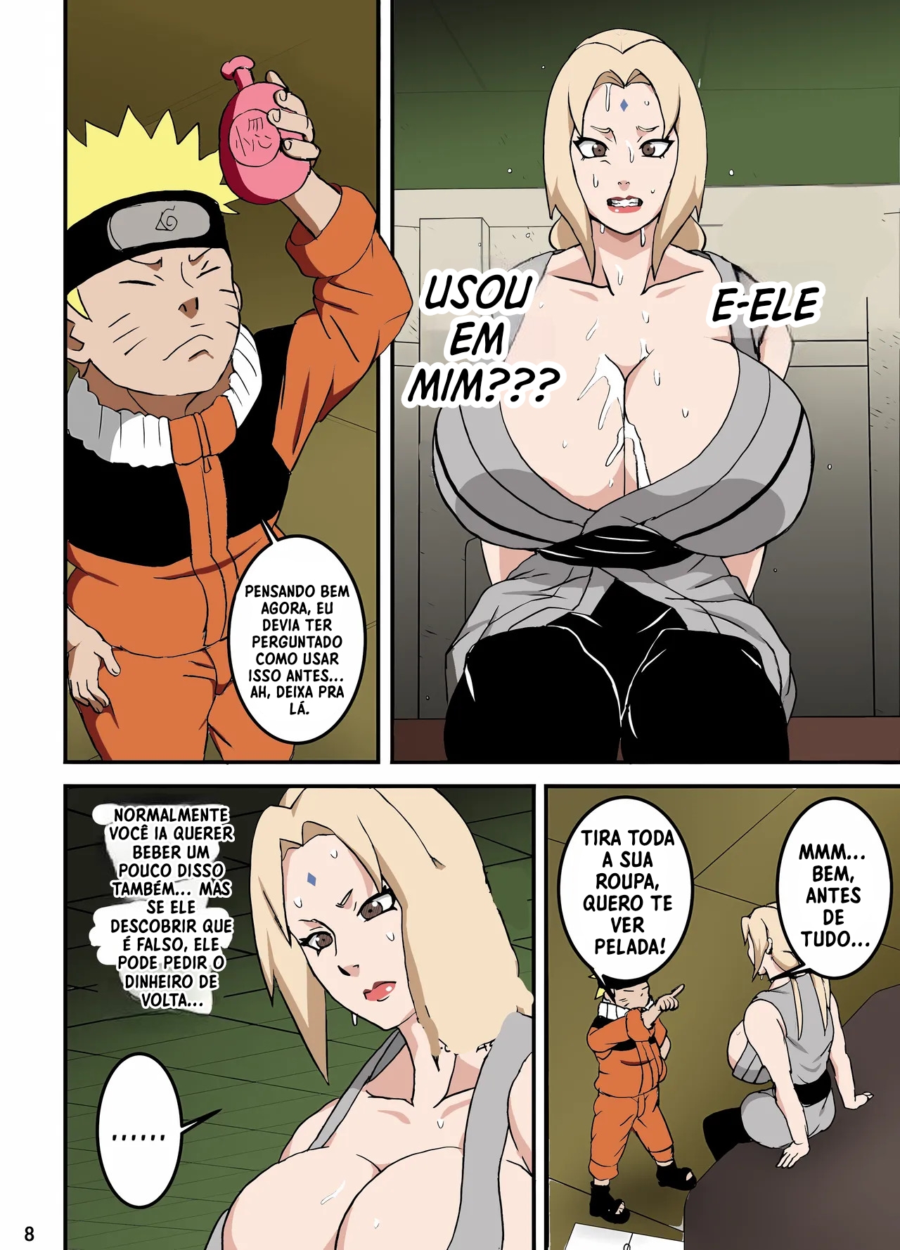 Naruto: Porção do Amor de Tsunade - Página 8
