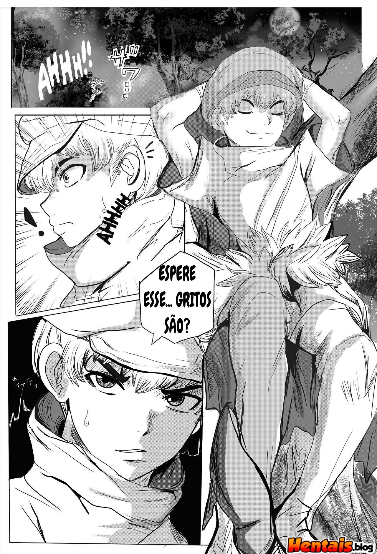 Dr. Stone Porno: Caverna Secreta - Página 8