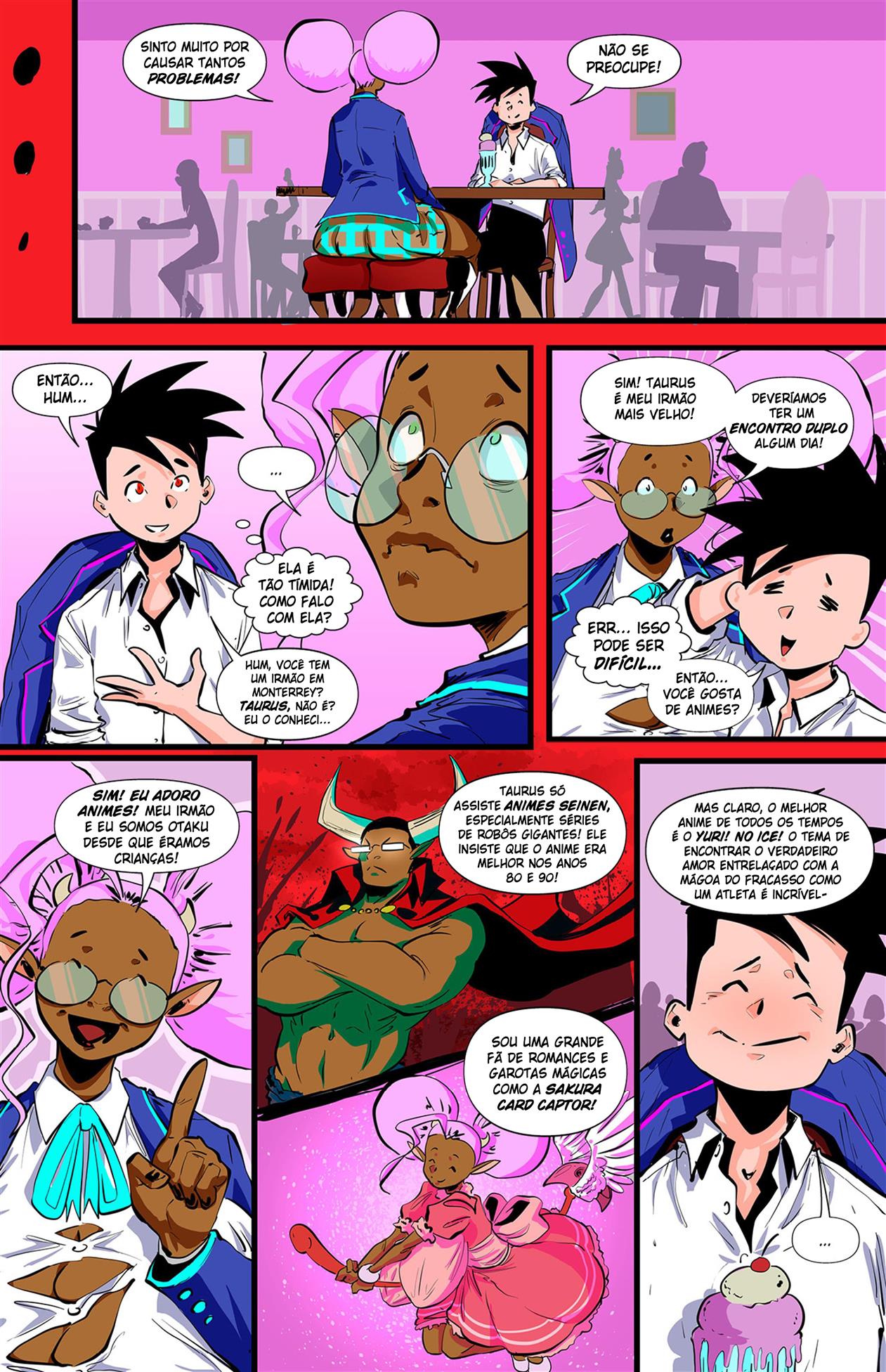 Academia das Garotas Monstro 3 - Página 8