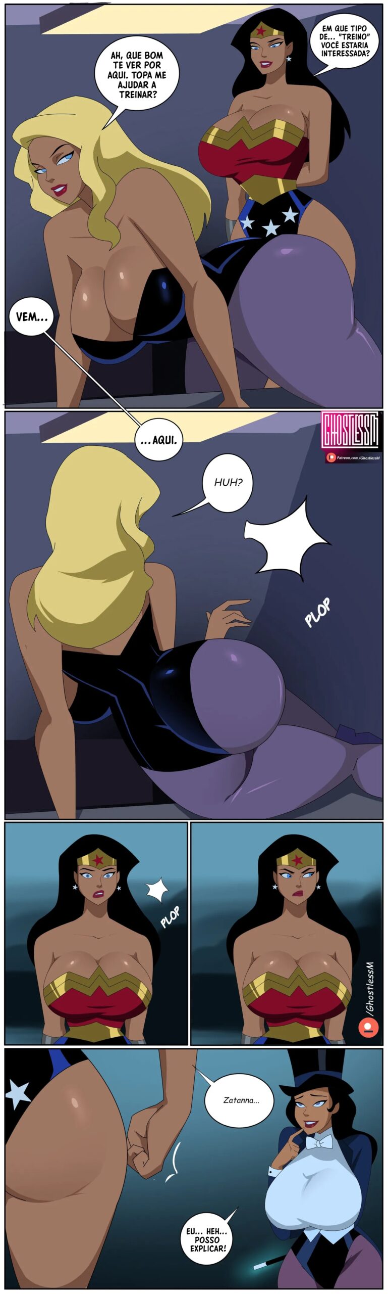 Teen Titans HQ Hentai: Noite Sinistra - Página 8