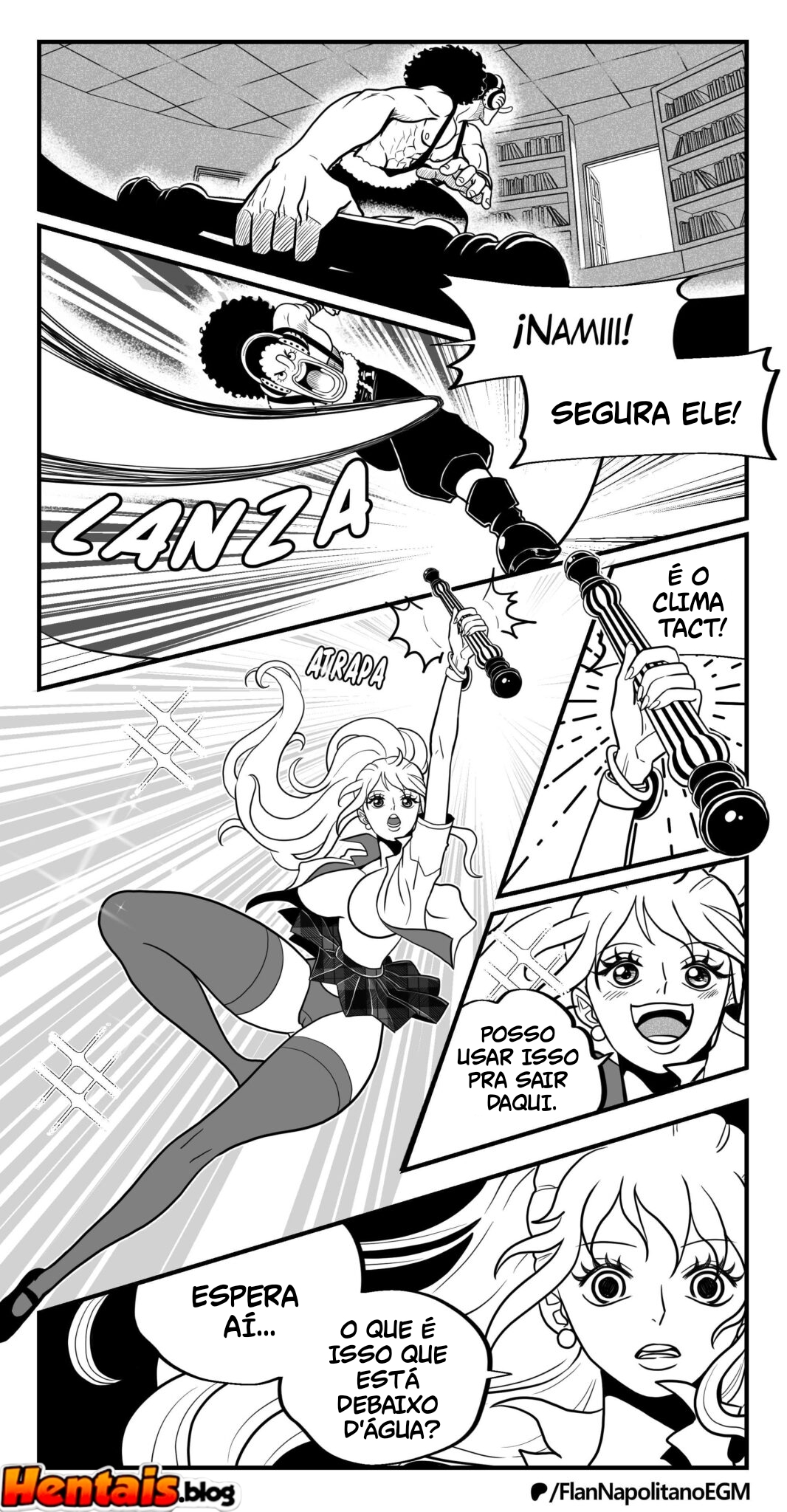 One Piece HQ Hentai: Flan Napolitan Cap.12 - Página 8