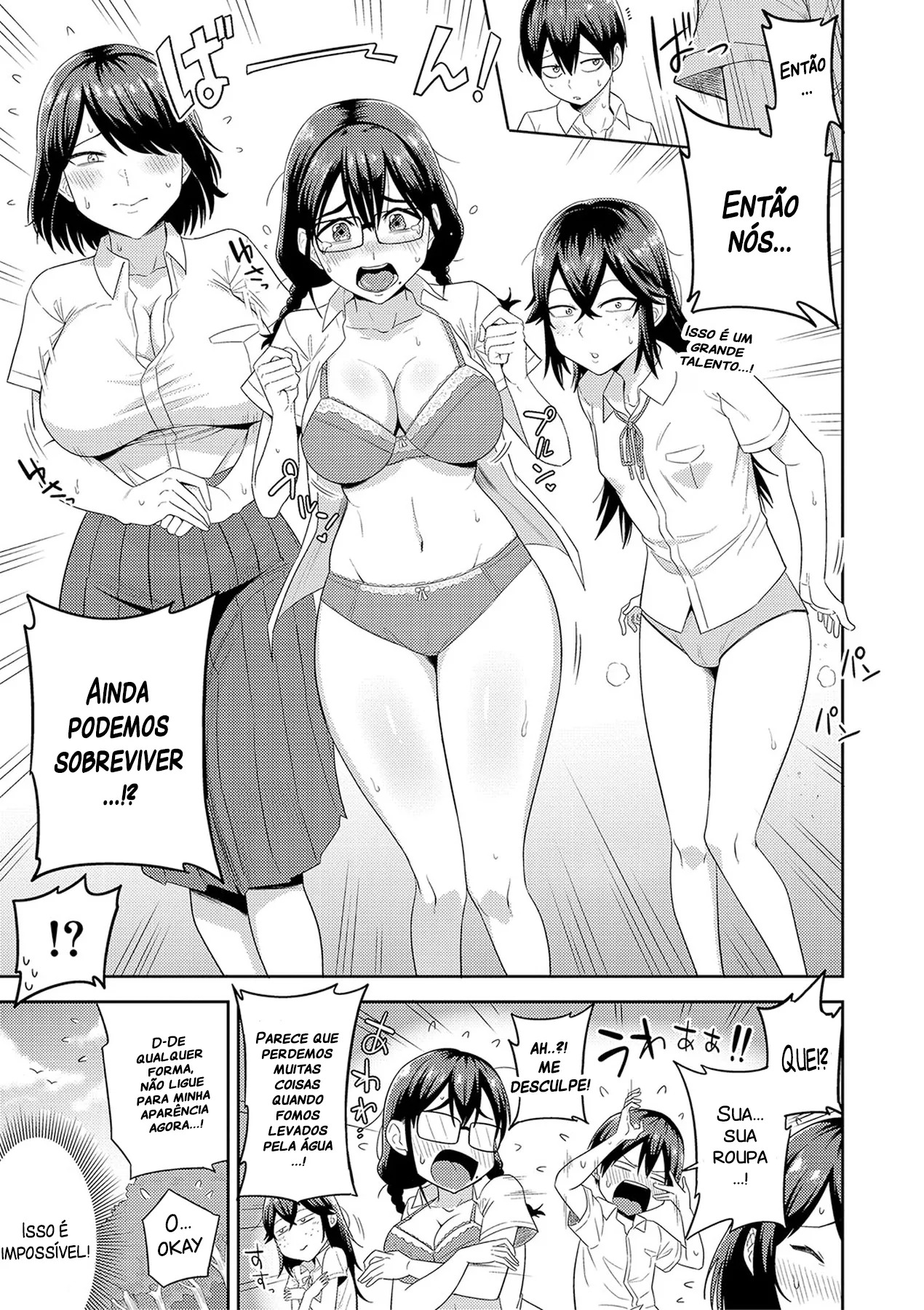 Vida de Harem Em Uma Ilha Cheia De Mulheres - Página 8