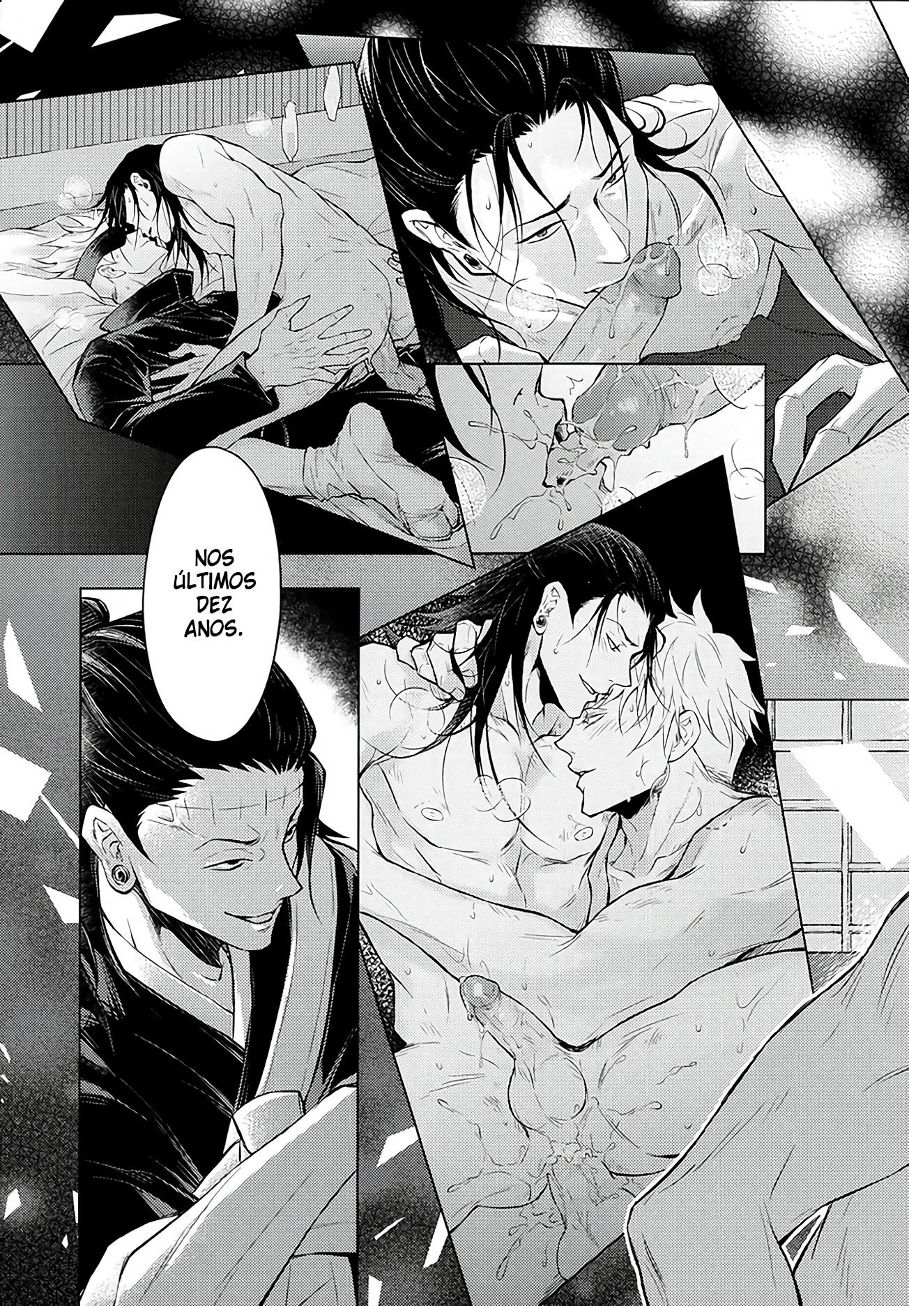 Jujutsu Kaisen Hentai: Gojo Satoru x Geto Soguru - Página 8