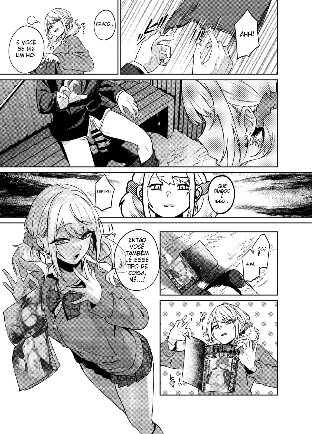 A Gyaru Desocupada Não Gosta Muito de Mim - Página 8
