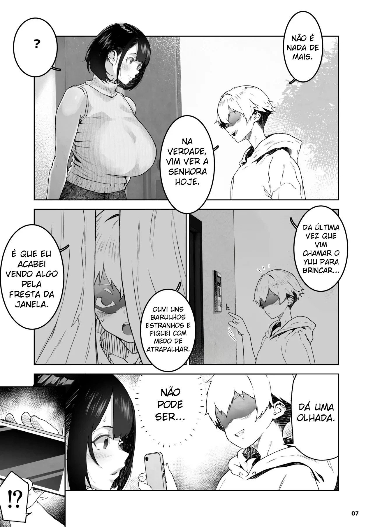 A Mãe do Meu Amigo – Como Ela É Peituda, Vou Tentar Foder Ela - Página 8
