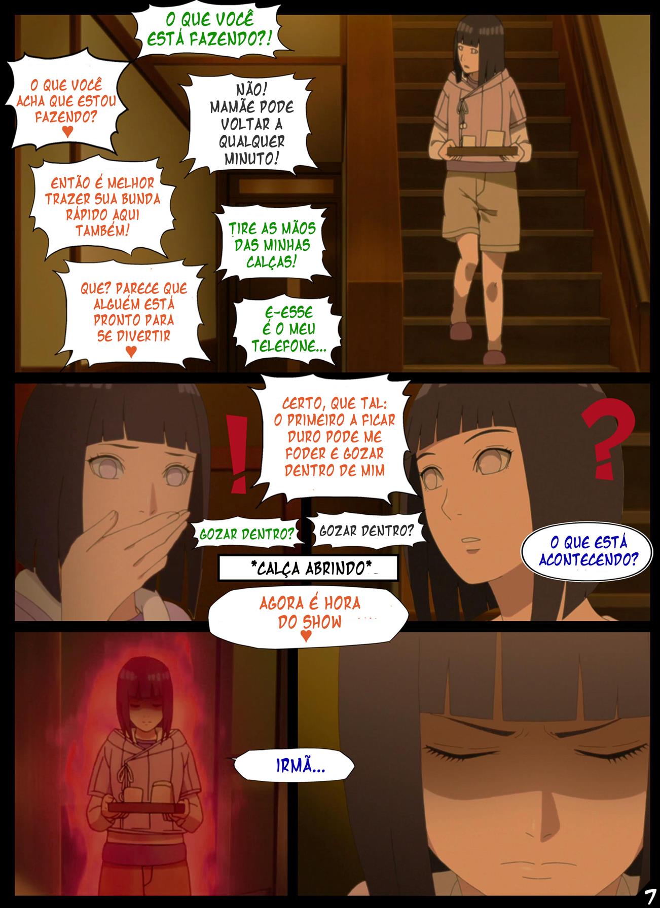Festa sexual de ano novo dos Hyuga - Página 8