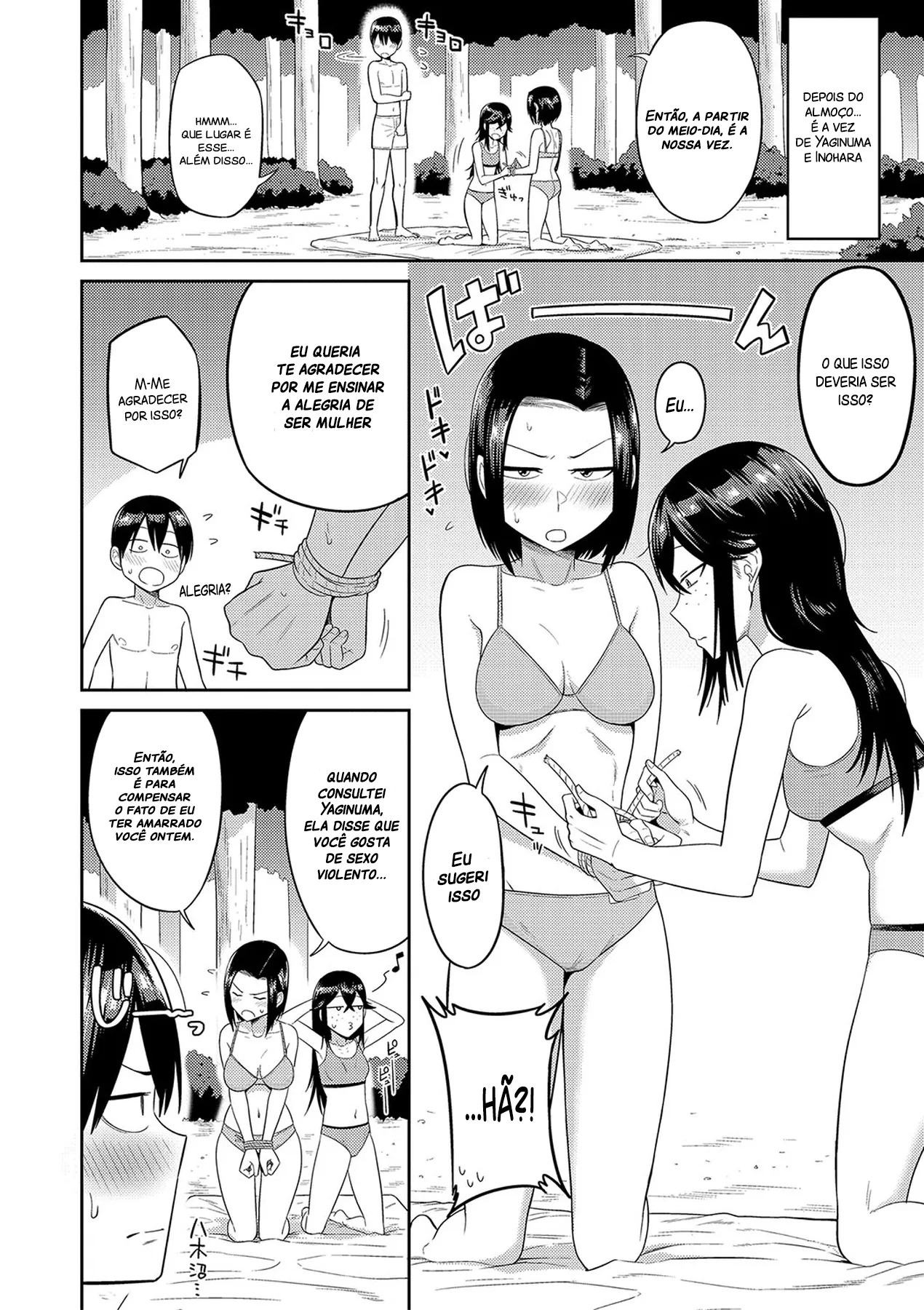 Vida de Harem Em Uma Ilha Cheia De Mulheres - Página 83