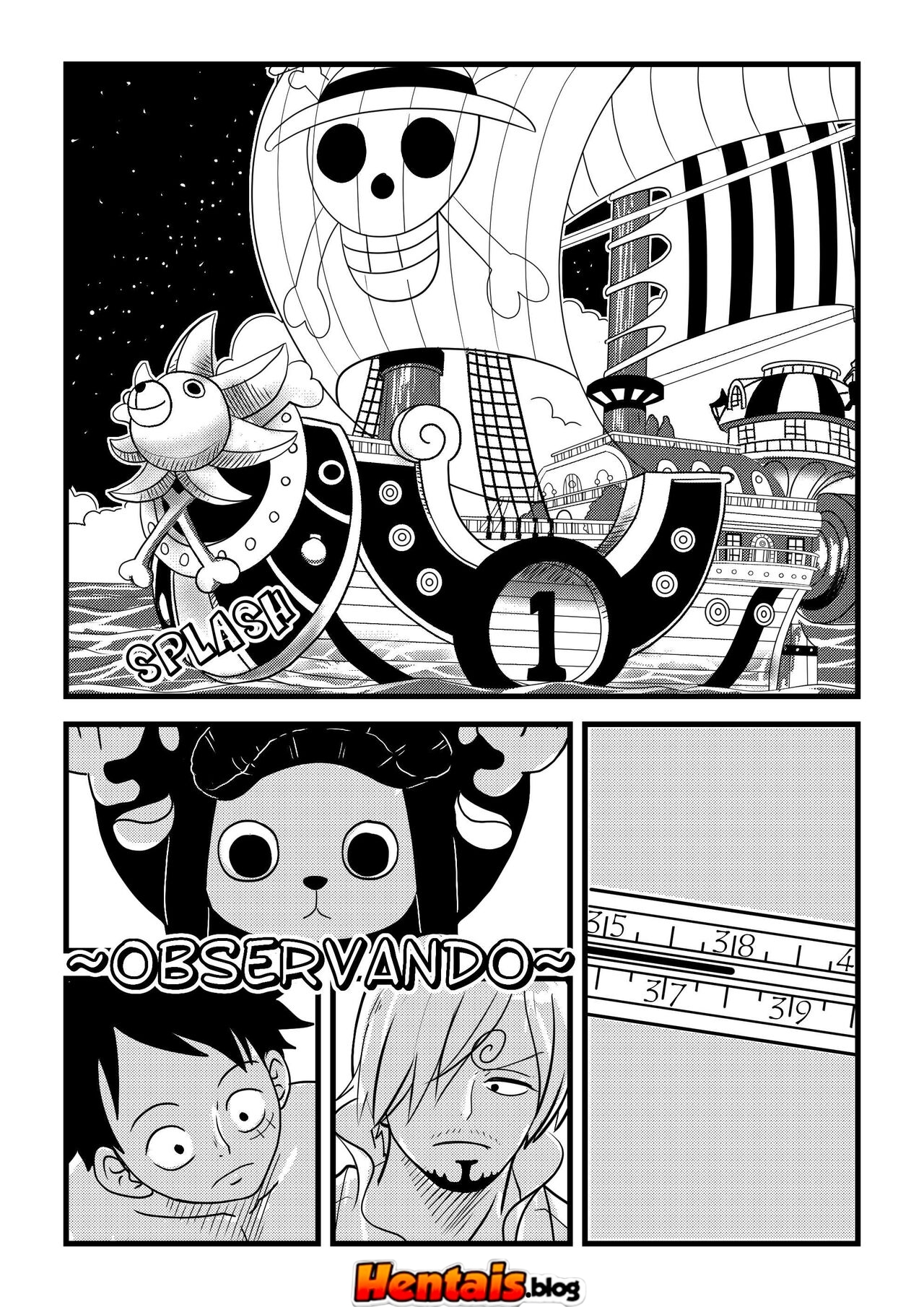 One Piece HQ Hentai: Flan Napolitan Cap.01 - Página 9