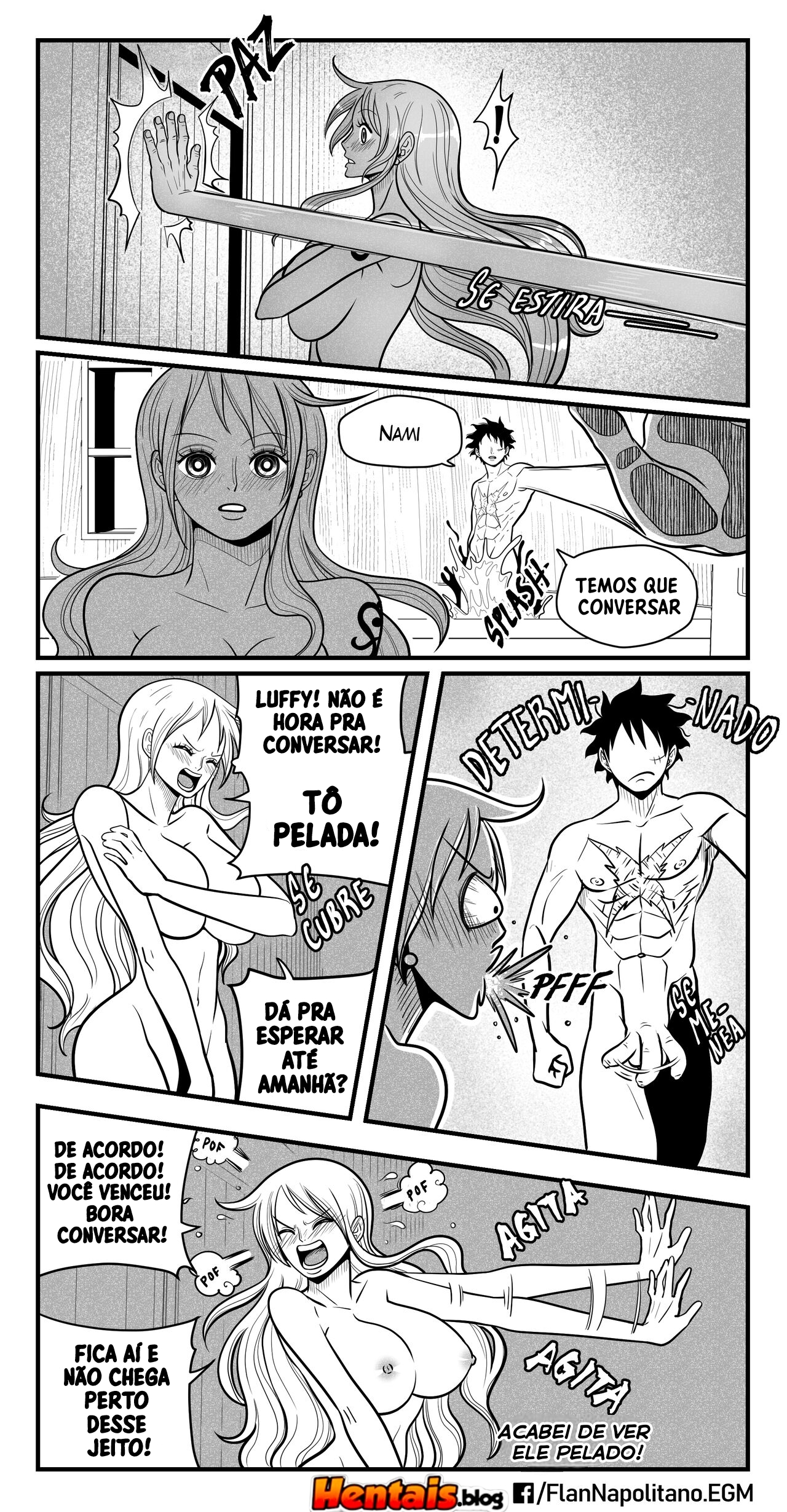 One Piece HQ Hentai: Flan Napolitan Cap.07 - Página 9