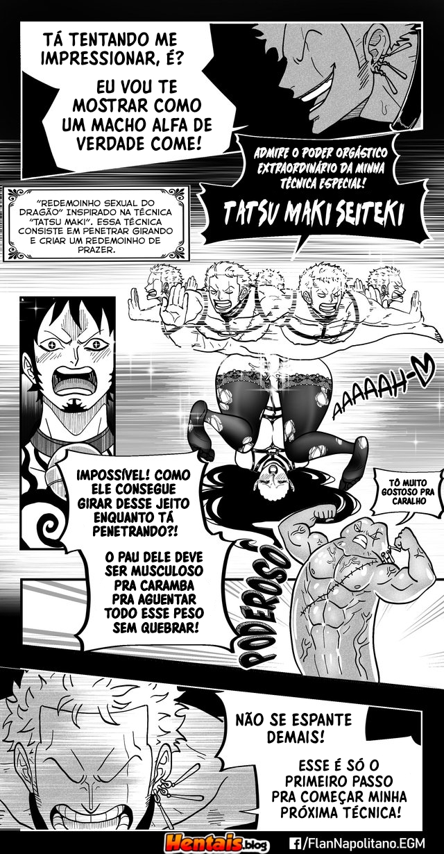 One Piece HQ Hentai: Flan Napolitan Cap.09 - Página 9