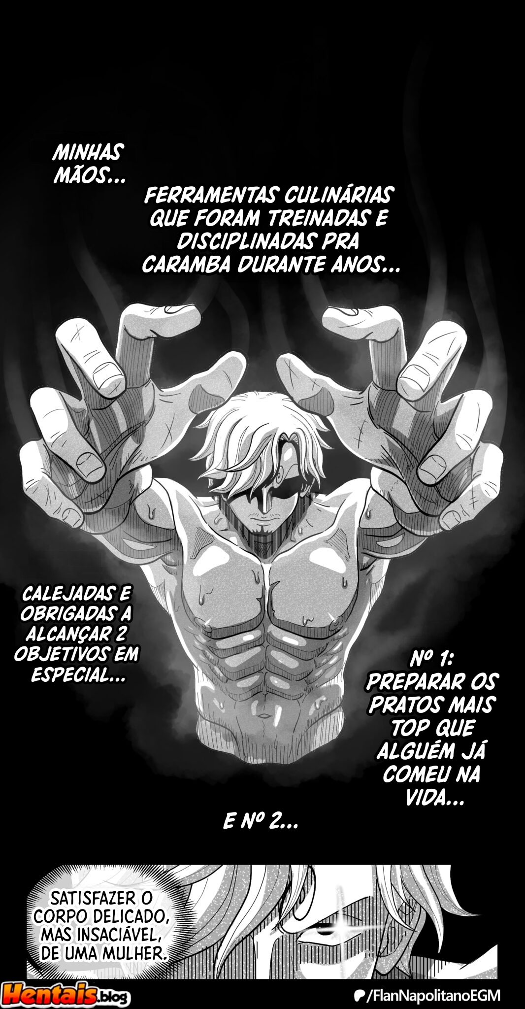 One Piece HQ Hentai: Flan Napolitan Cap.11 - Página 9