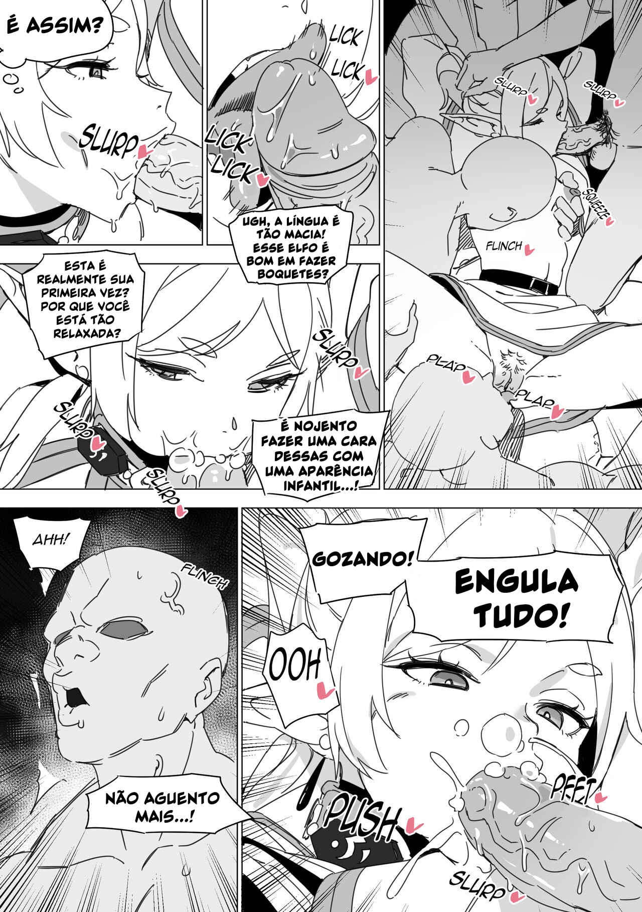 Sousou no Frieren HQ Hentai: Frieren Derrotada - Página 9