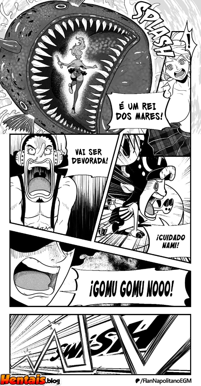 One Piece HQ Hentai: Flan Napolitan Cap.12 - Página 9