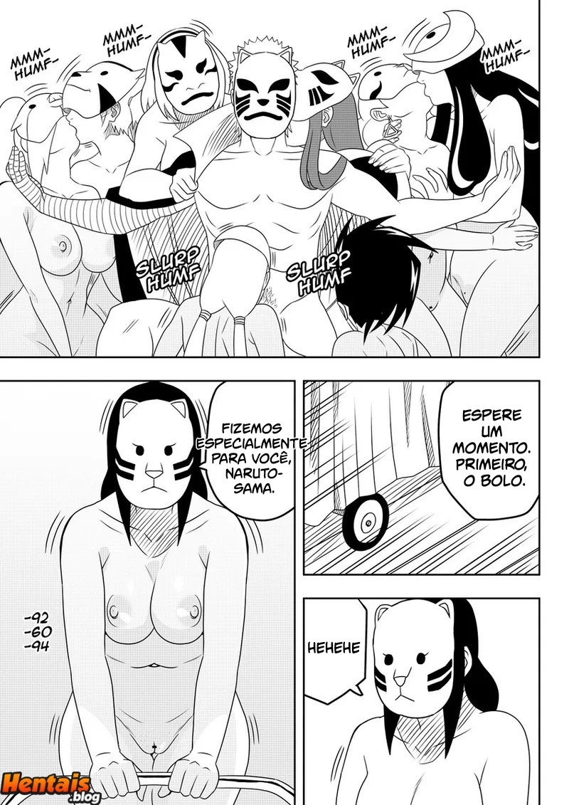 Naruto HQs Adultas: O Dever Do Hokage - Página 9