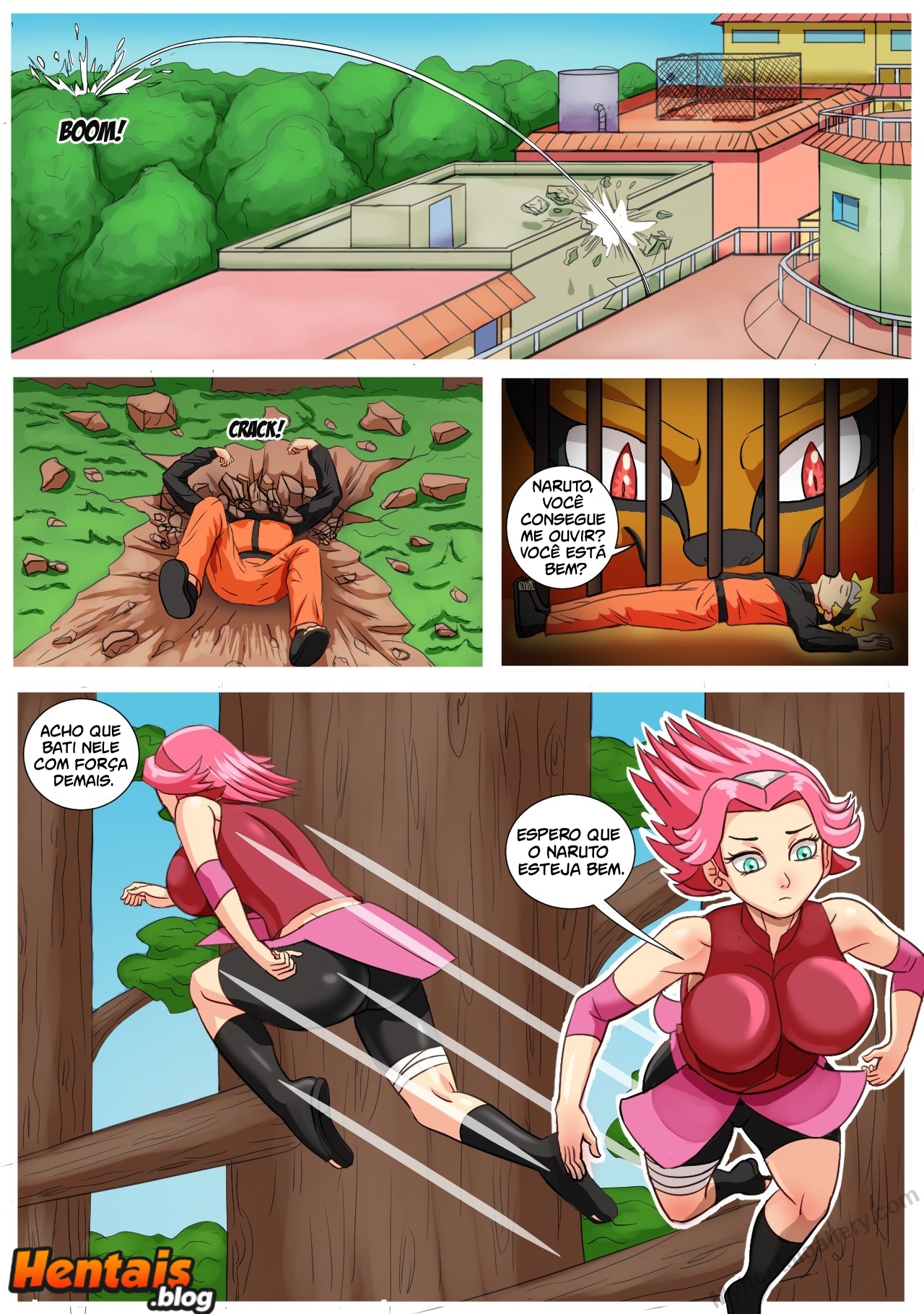 Naruto HQ Porno: Sakura e Naruto - Página 9