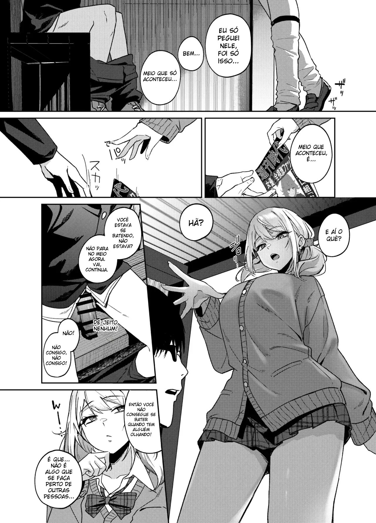 A Gyaru Desocupada Não Gosta Muito de Mim - Página 9