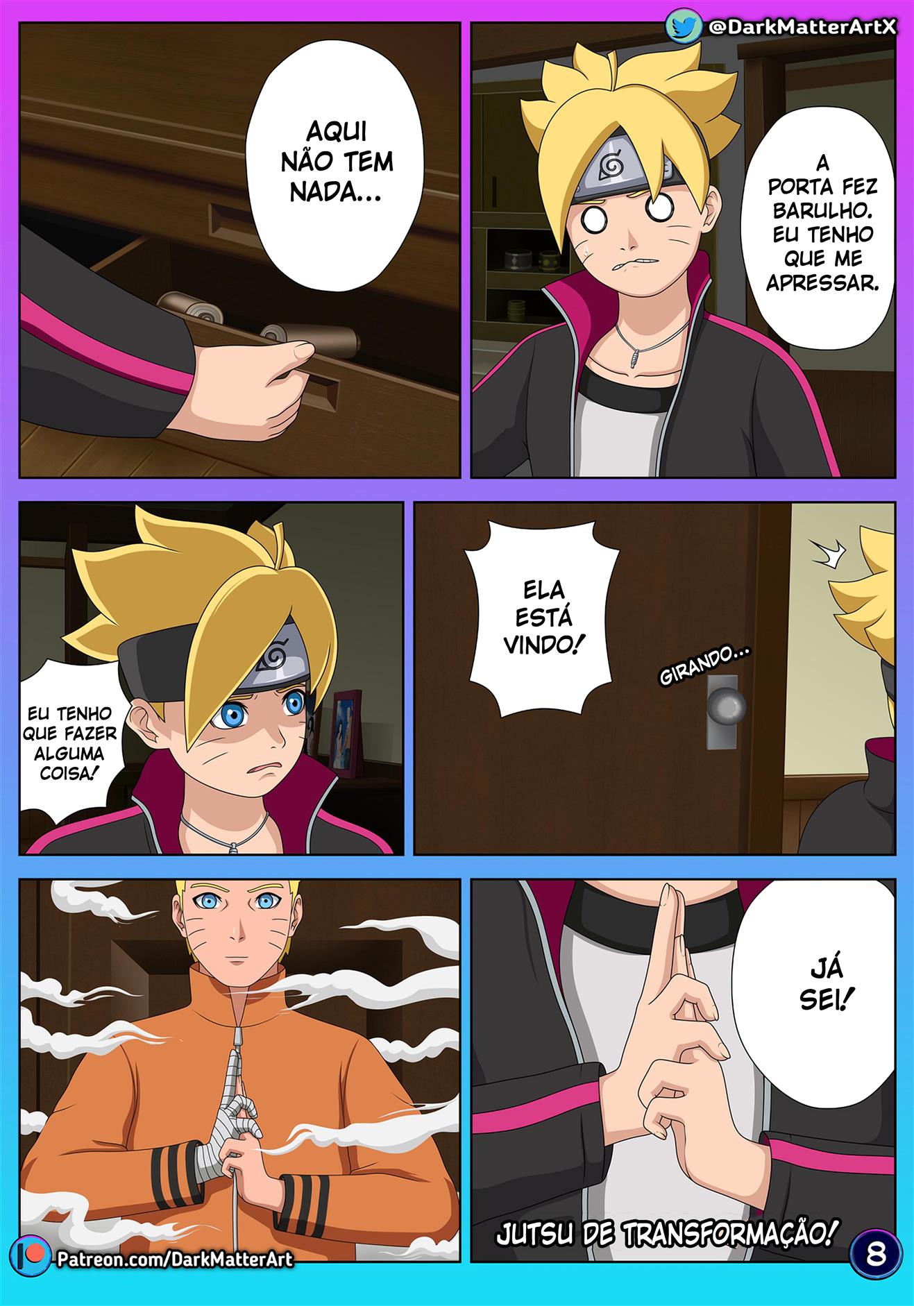 A missão secreta de Boruto - Página 9