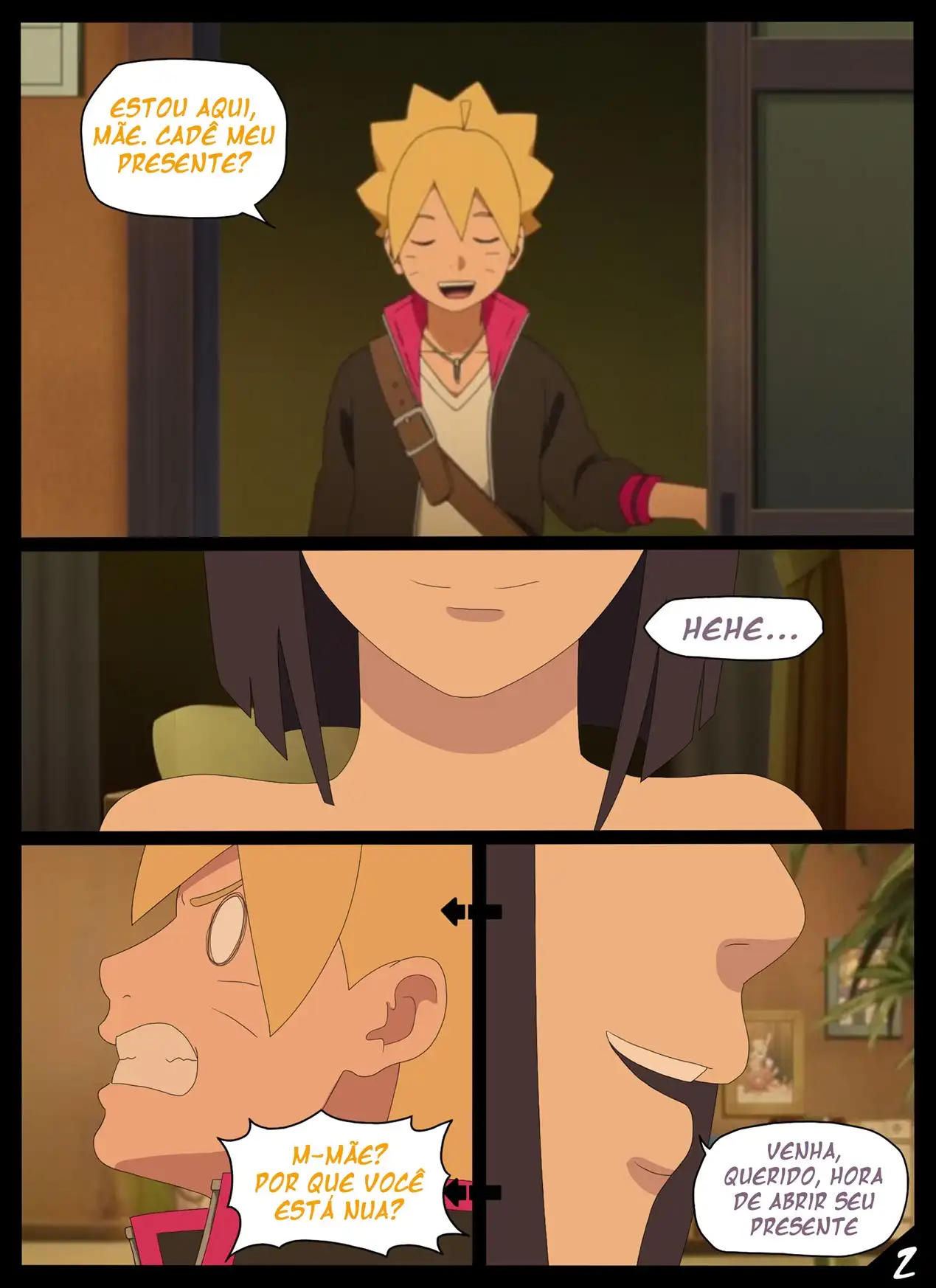 A Noite de Natal de Boruto - Página 3