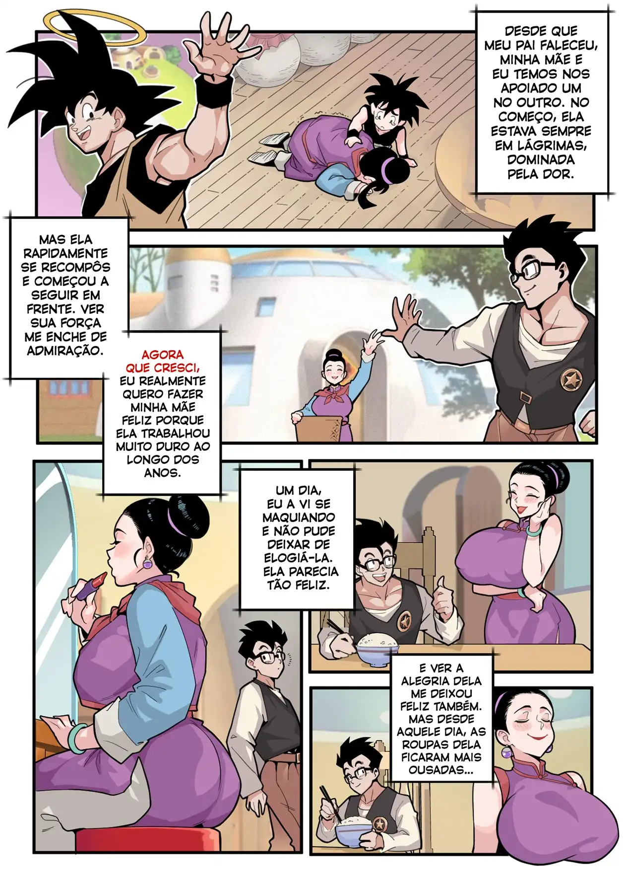 A Tentação de Viver com uma Milf Gostosa - Página 2