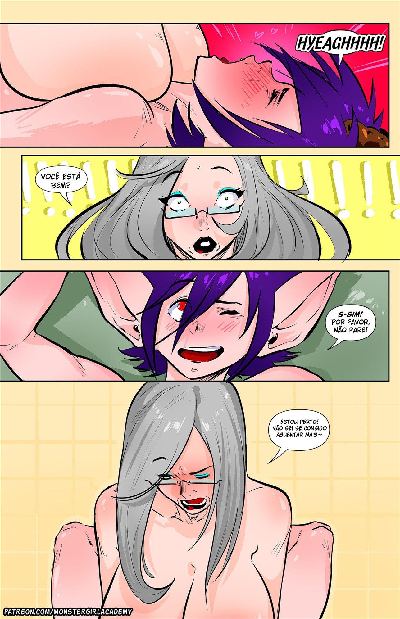 Academia das Garotas Monstro 8 - Página 12