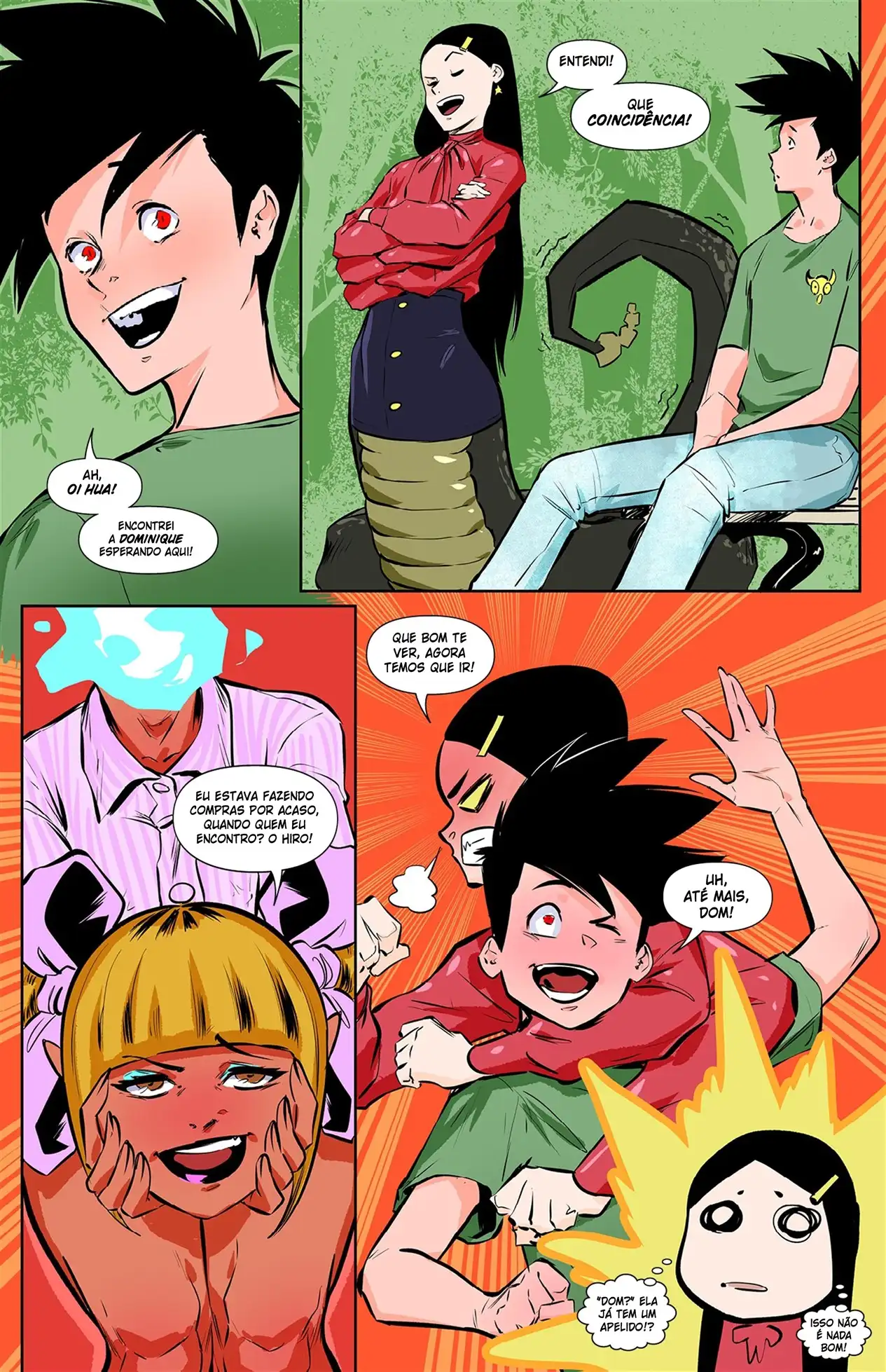 Academia das Garotas Monstro 9 - Página 3